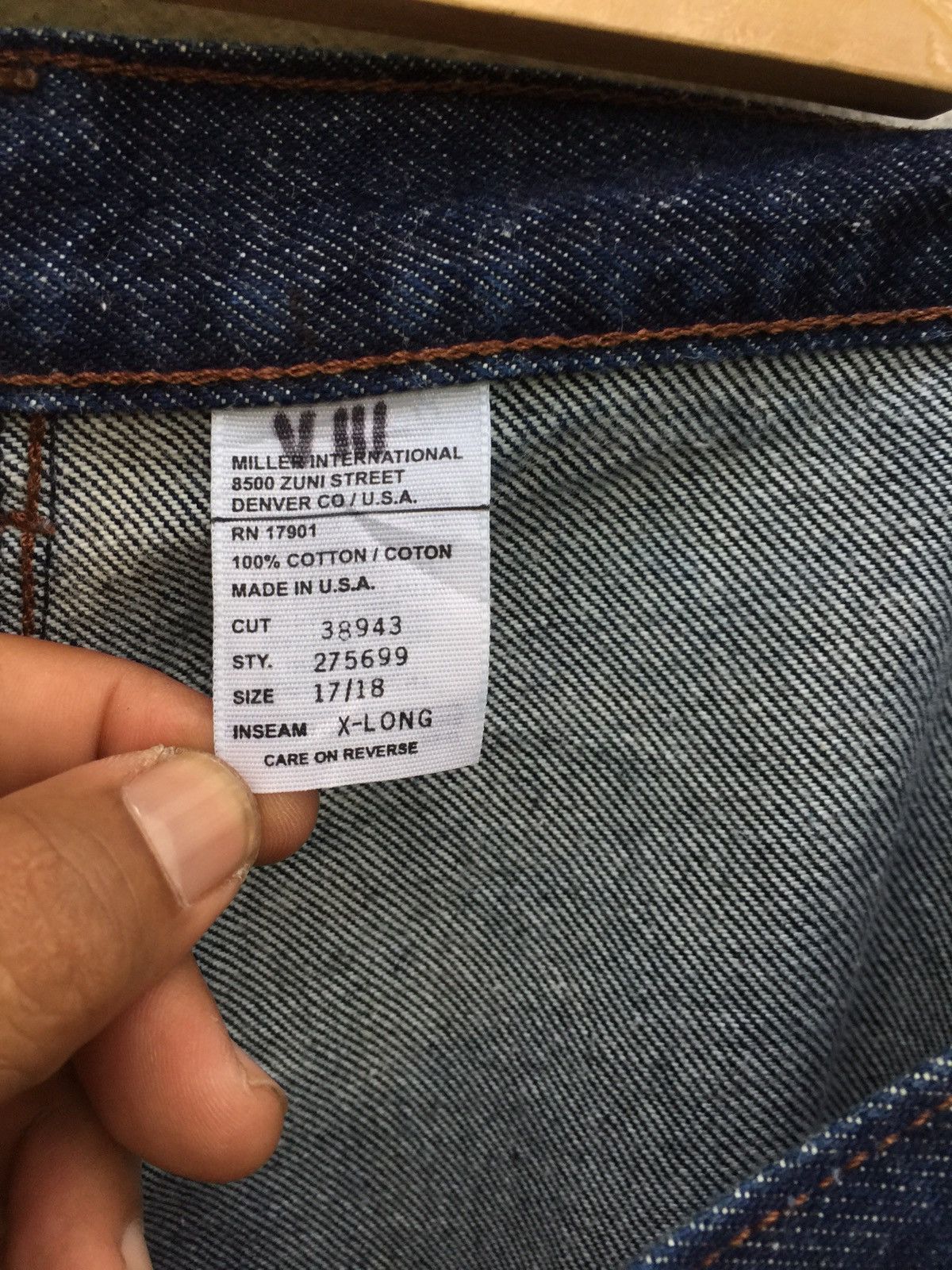 Rocky Mountain Featherbed Rocky Mountain Denim Jeans Extra Long Styled Size US 34 / EU 50 - 12 Thumbnail