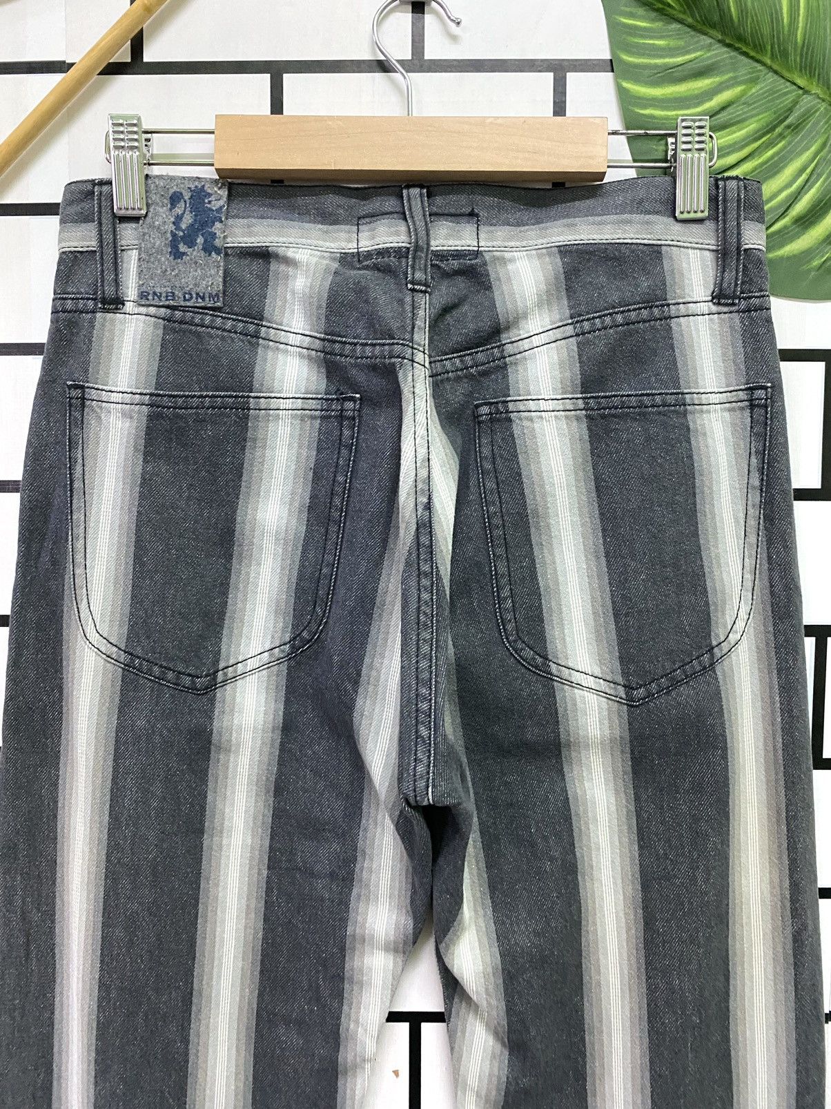 Paul Smith × R.Newbold × Vintage Vintage R.NEWBOLD PAUL SMITH Striped Trouser Pant Size US 28 / EU 44 - 11 Thumbnail