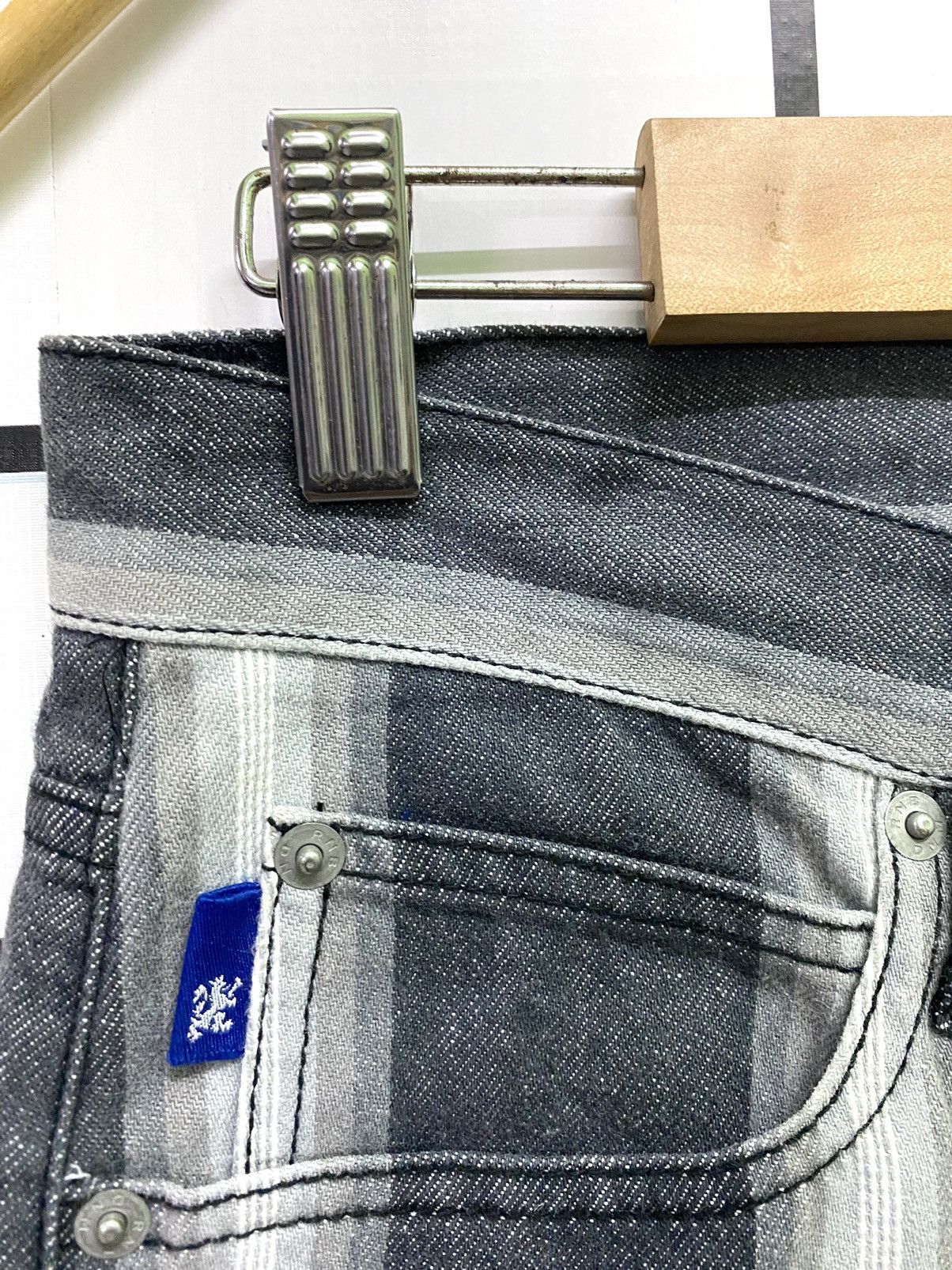 Paul Smith × R.Newbold × Vintage Vintage R.NEWBOLD PAUL SMITH Striped Trouser Pant Size US 28 / EU 44 - 4 Thumbnail