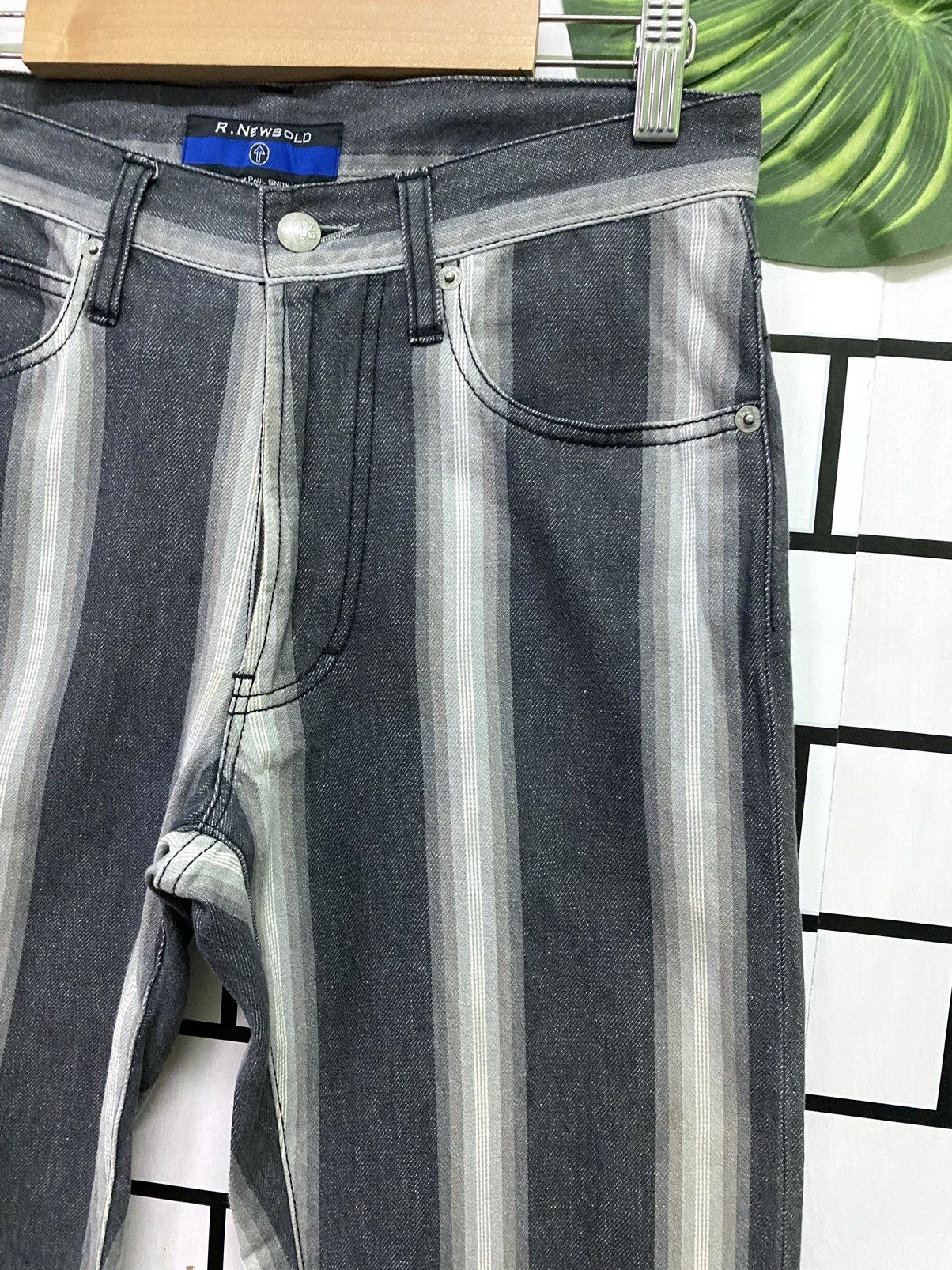 Paul Smith × R.Newbold × Vintage Vintage R.NEWBOLD PAUL SMITH Striped Trouser Pant Size US 28 / EU 44 - 8 Thumbnail