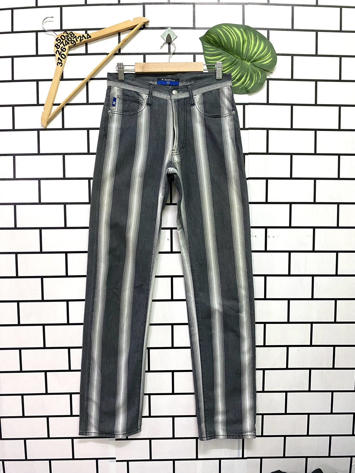 Paul Smith × R.Newbold × Vintage Vintage R.NEWBOLD PAUL SMITH Striped Trouser Pant Size US 28 / EU 44 - 1 Thumbnail
