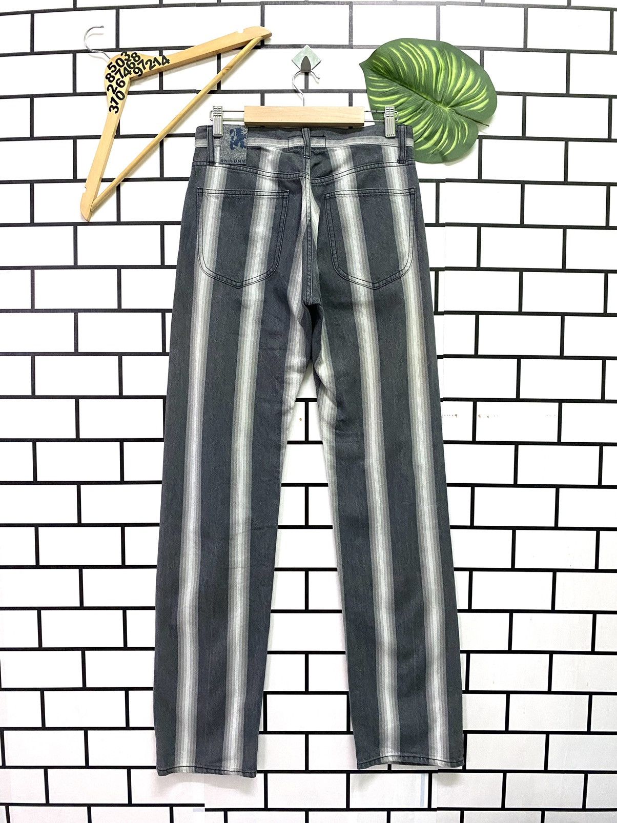 Paul Smith × R.Newbold × Vintage Vintage R.NEWBOLD PAUL SMITH Striped Trouser Pant Size US 28 / EU 44 - 2 Thumbnail