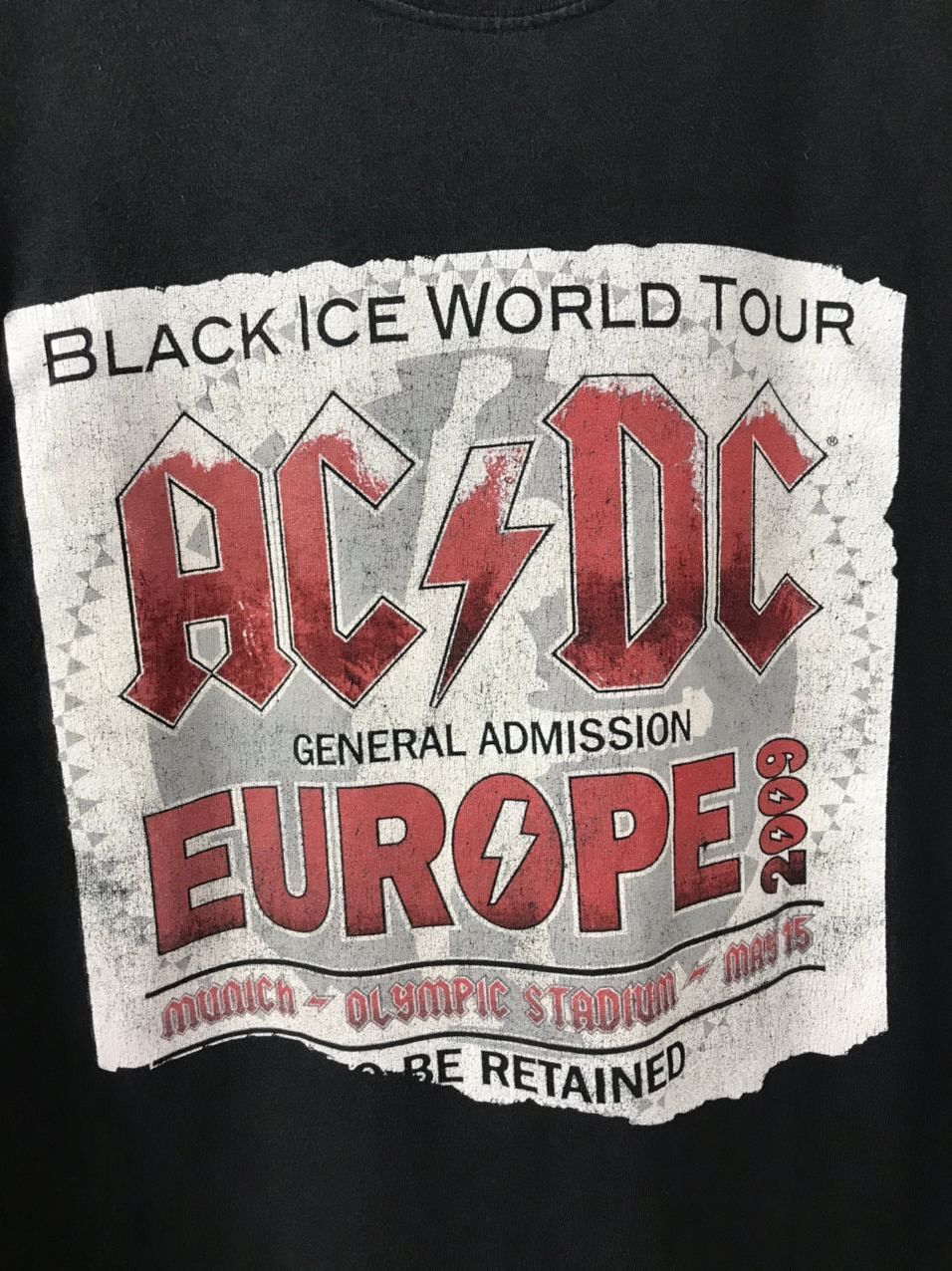 Band Tees Ac/Dc vintage rock band tee Size US XXL / EU 58 / 5 - 3 Thumbnail