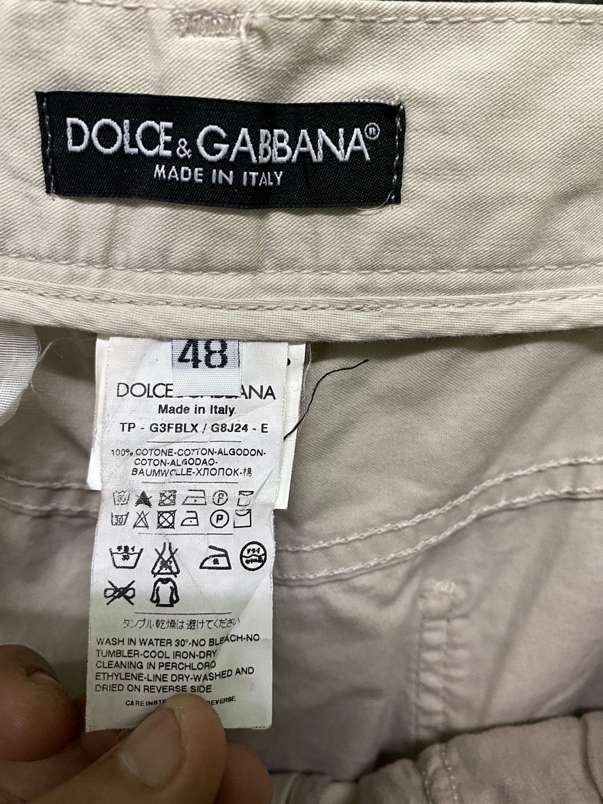 Dolce & Gabbana DOLCE AND GABBANA Pants Size US 34 / EU 50 - 18 Thumbnail