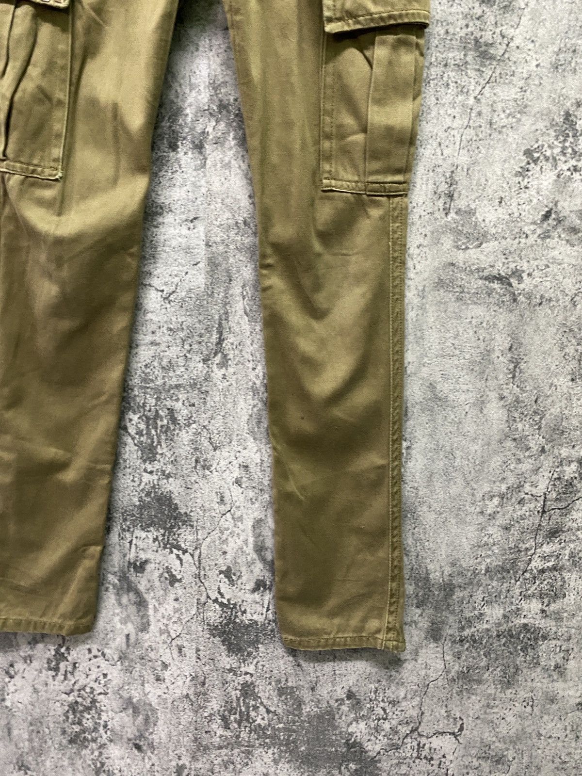 Designer × Japanese Brand Japan CaRgo MOUSSY Studs Low Rise Zipper Ankle Pants Size US 30 / EU 46 - 7 Thumbnail