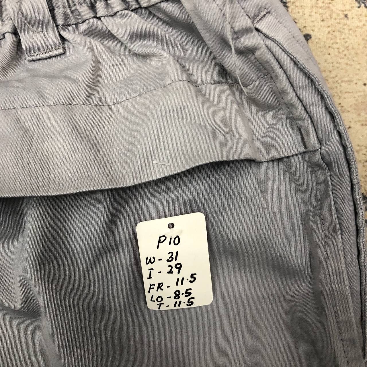 Japanese Brand P10 SUN FADED NISSAN UNIFORM WORK PANTS Size US 31 - 10 Thumbnail