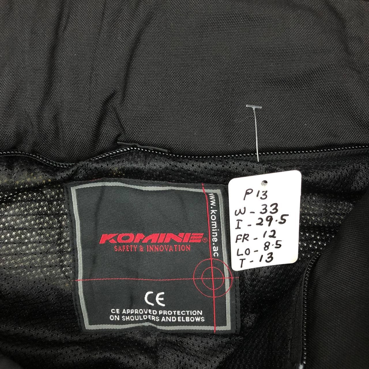 Japanese Brand × Sports Specialties P13 KOMINE MOTORCYCLE RACING PANTS Size US 33 - 21 Thumbnail