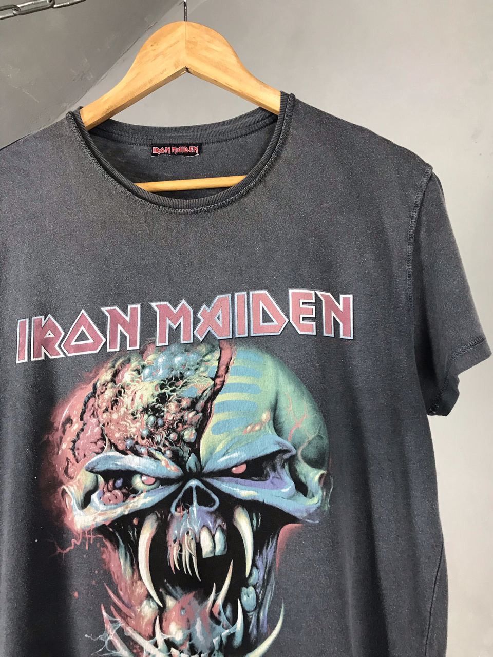 Band Tees Iron Maiden vintage rock band tee Size US S / EU 44-46 / 1 - 2 Thumbnail