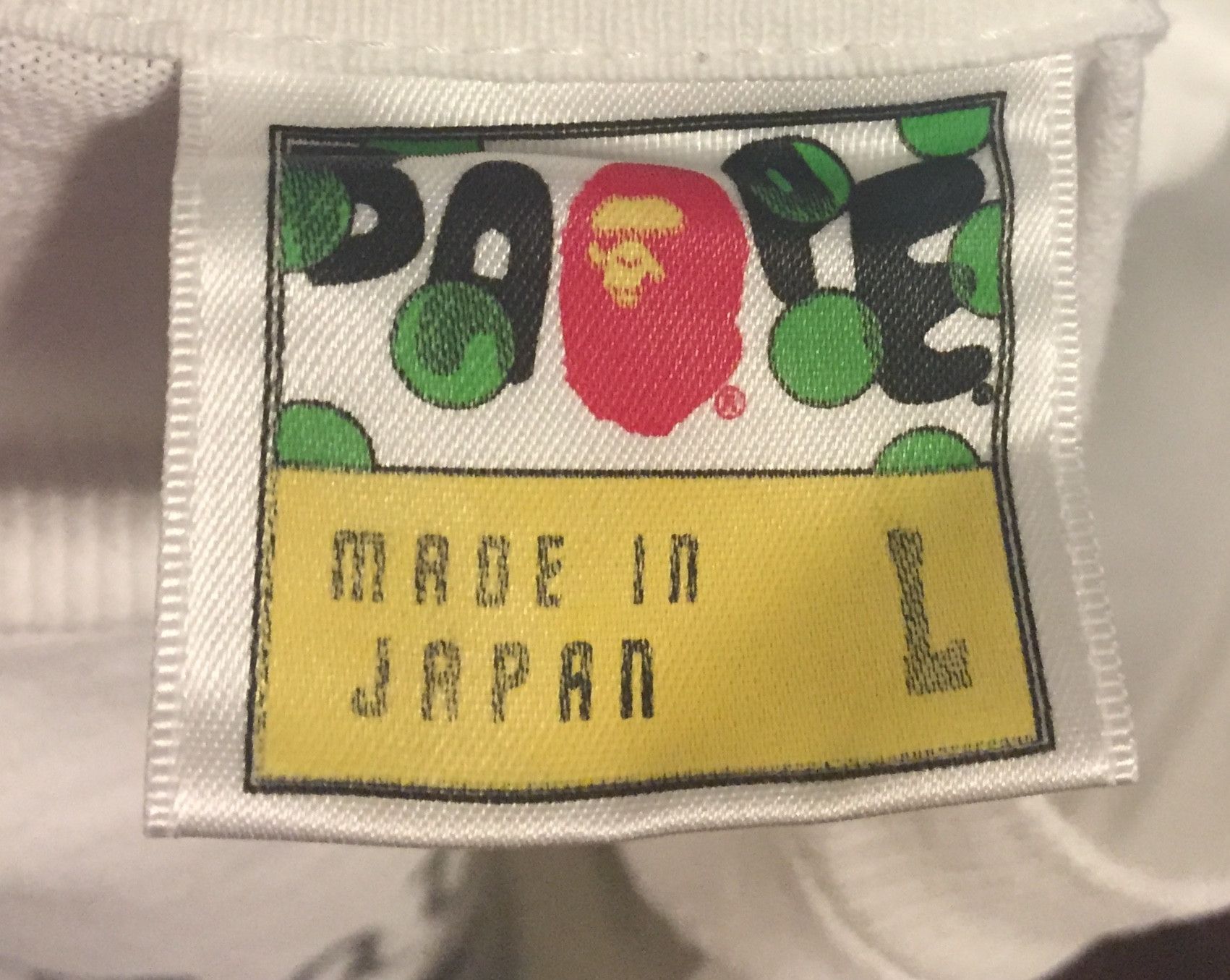 Bape Bape tee shirt Size US L / EU 52-54 / 3 - 4 Thumbnail