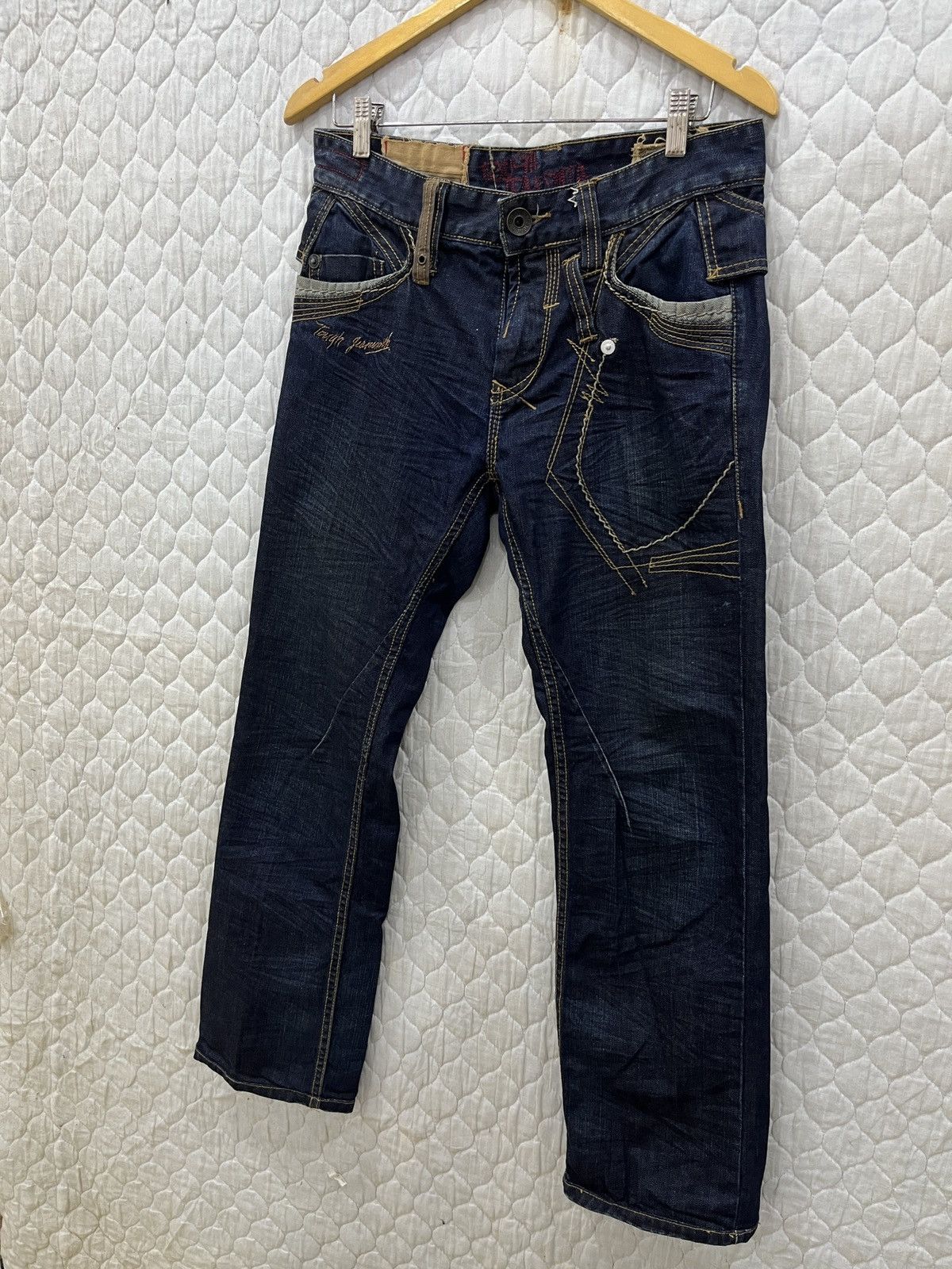 Japanese Brand (Uuu). TOUGH JEANSMITH HYPEBEAST DENIM Size US 32 / EU 48 - 3 Thumbnail