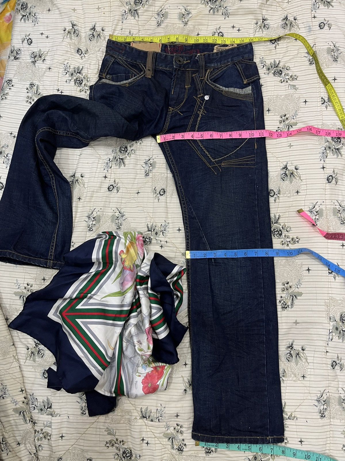 Japanese Brand (Uuu). TOUGH JEANSMITH HYPEBEAST DENIM Size US 32 / EU 48 - 14 Thumbnail