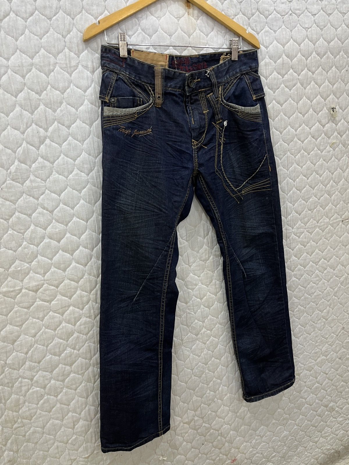 Japanese Brand (Uuu). TOUGH JEANSMITH HYPEBEAST DENIM Size US 32 / EU 48 - 5 Thumbnail