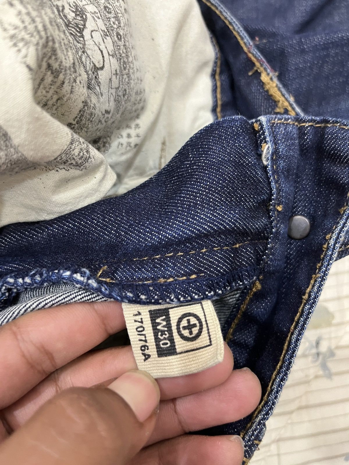 Japanese Brand (Uuu). TOUGH JEANSMITH HYPEBEAST DENIM Size US 32 / EU 48 - 12 Thumbnail