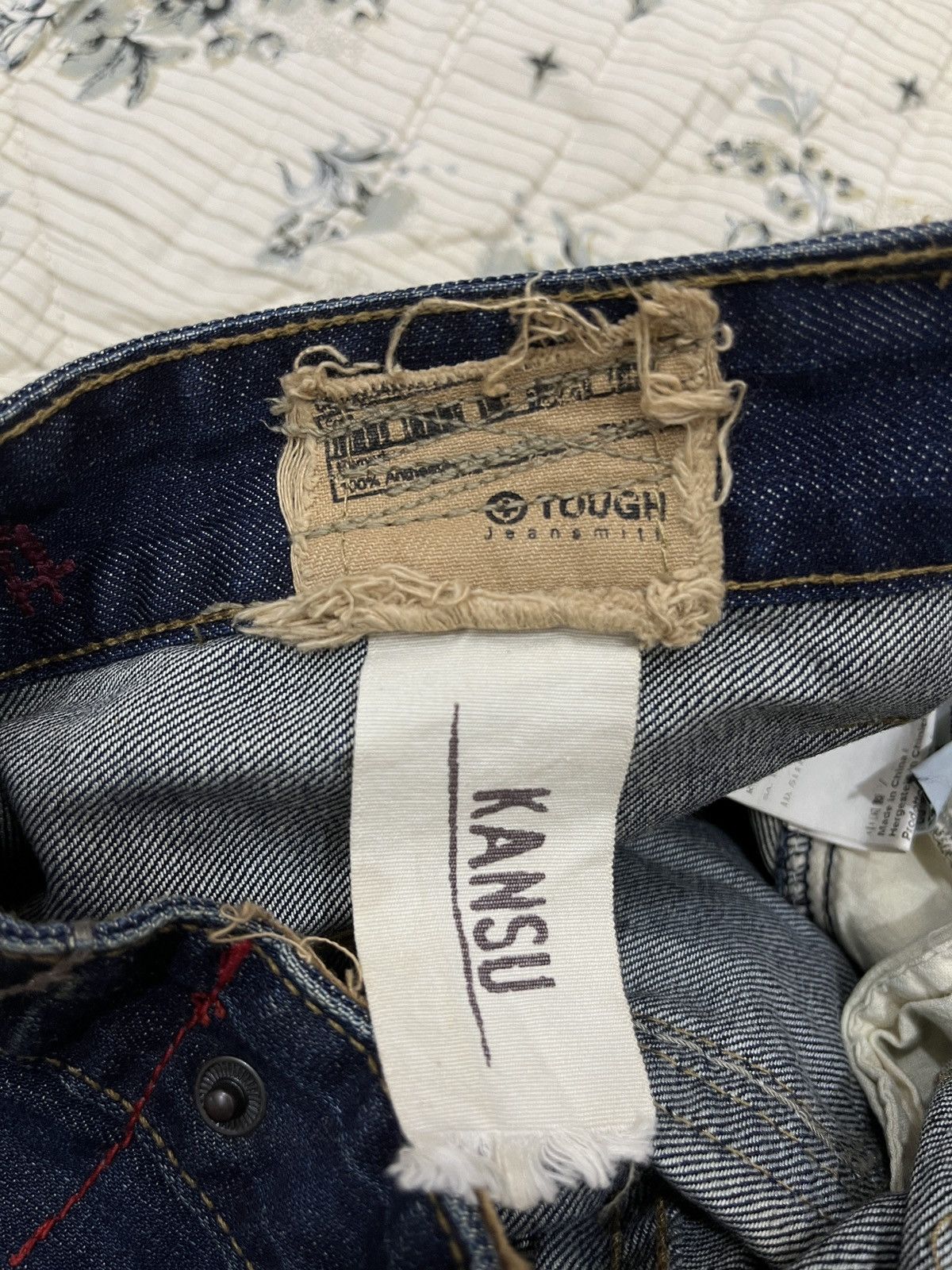 Japanese Brand (Uuu). TOUGH JEANSMITH HYPEBEAST DENIM Size US 32 / EU 48 - 7 Thumbnail