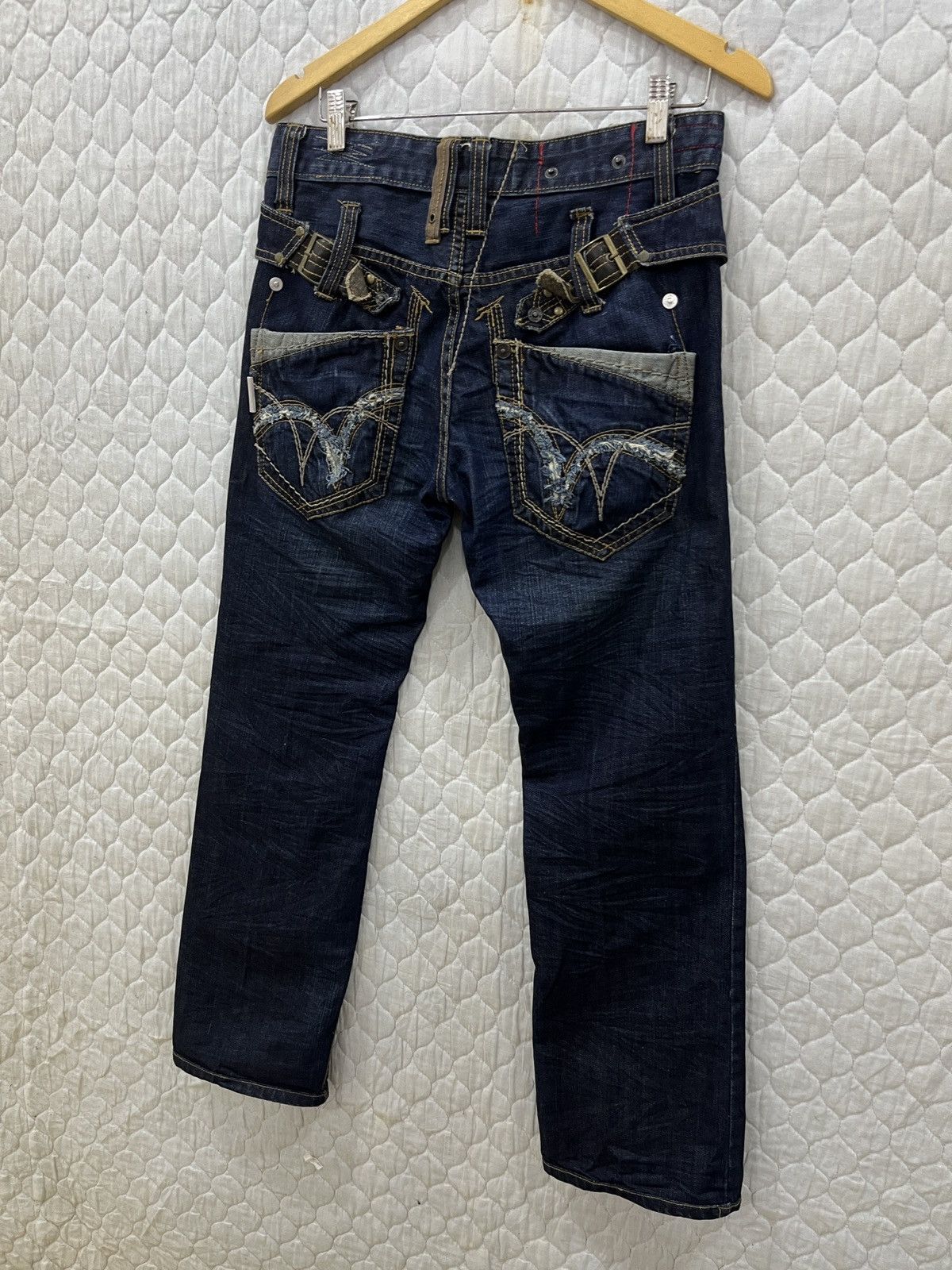 Japanese Brand (Uuu). TOUGH JEANSMITH HYPEBEAST DENIM Size US 32 / EU 48 - 4 Thumbnail