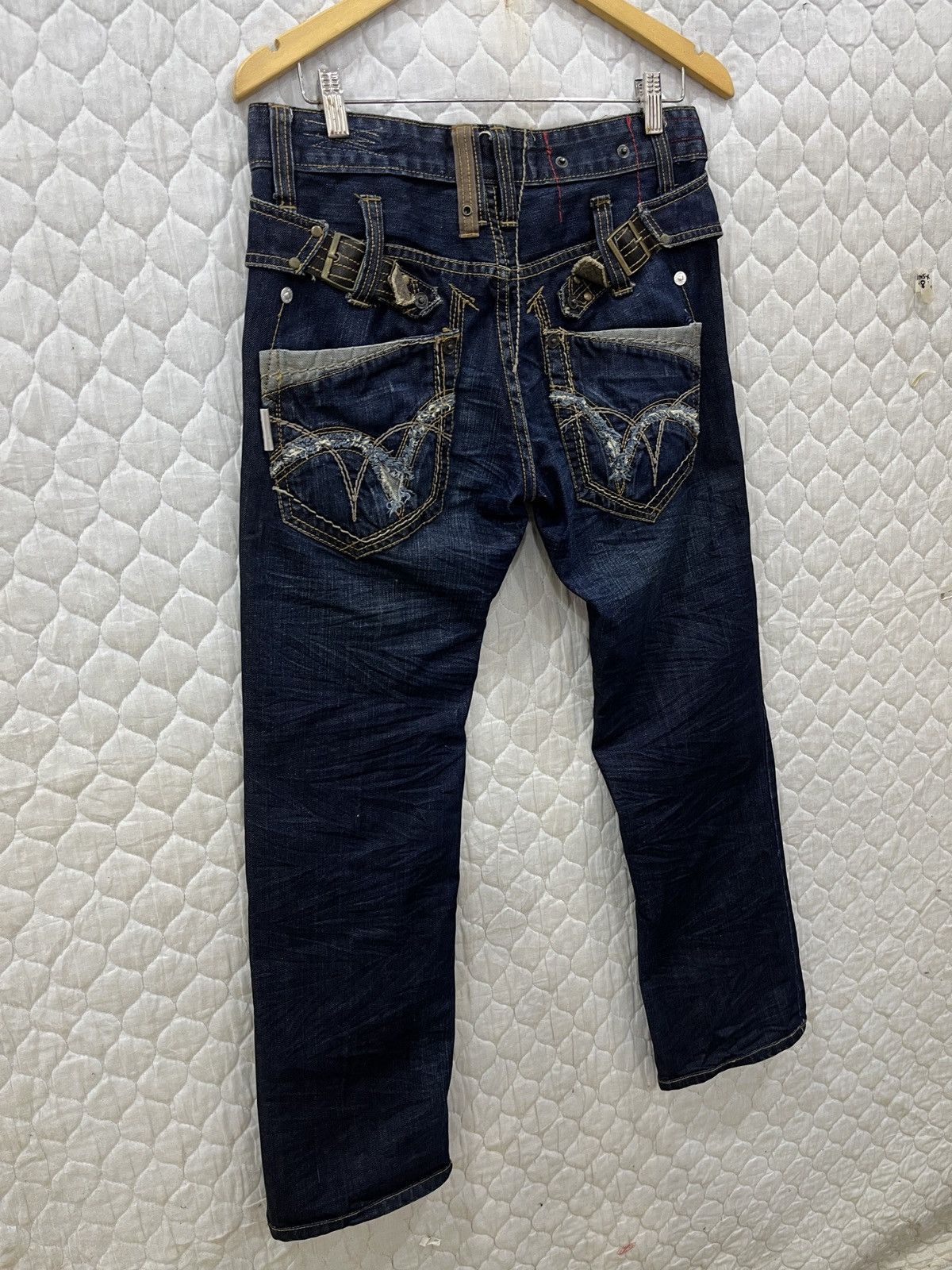 Japanese Brand (Uuu). TOUGH JEANSMITH HYPEBEAST DENIM Size US 32 / EU 48 - 6 Thumbnail