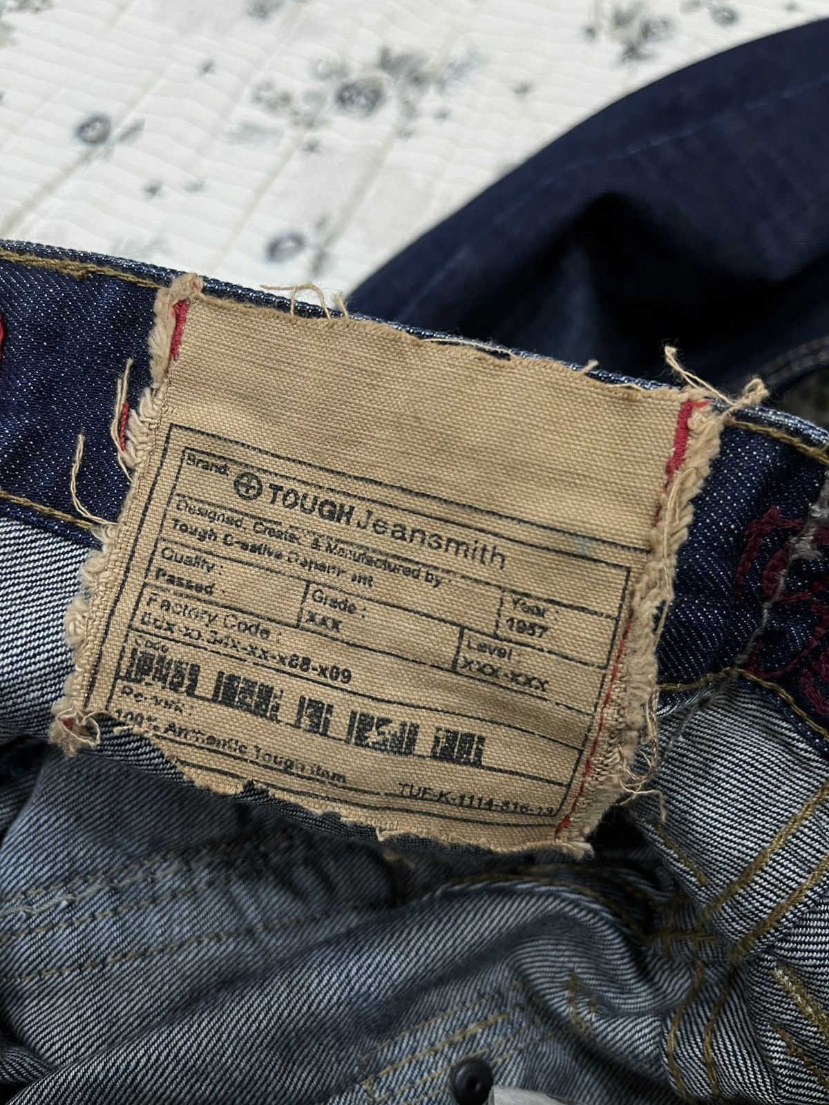 Japanese Brand (Uuu). TOUGH JEANSMITH HYPEBEAST DENIM Size US 32 / EU 48 - 8 Thumbnail