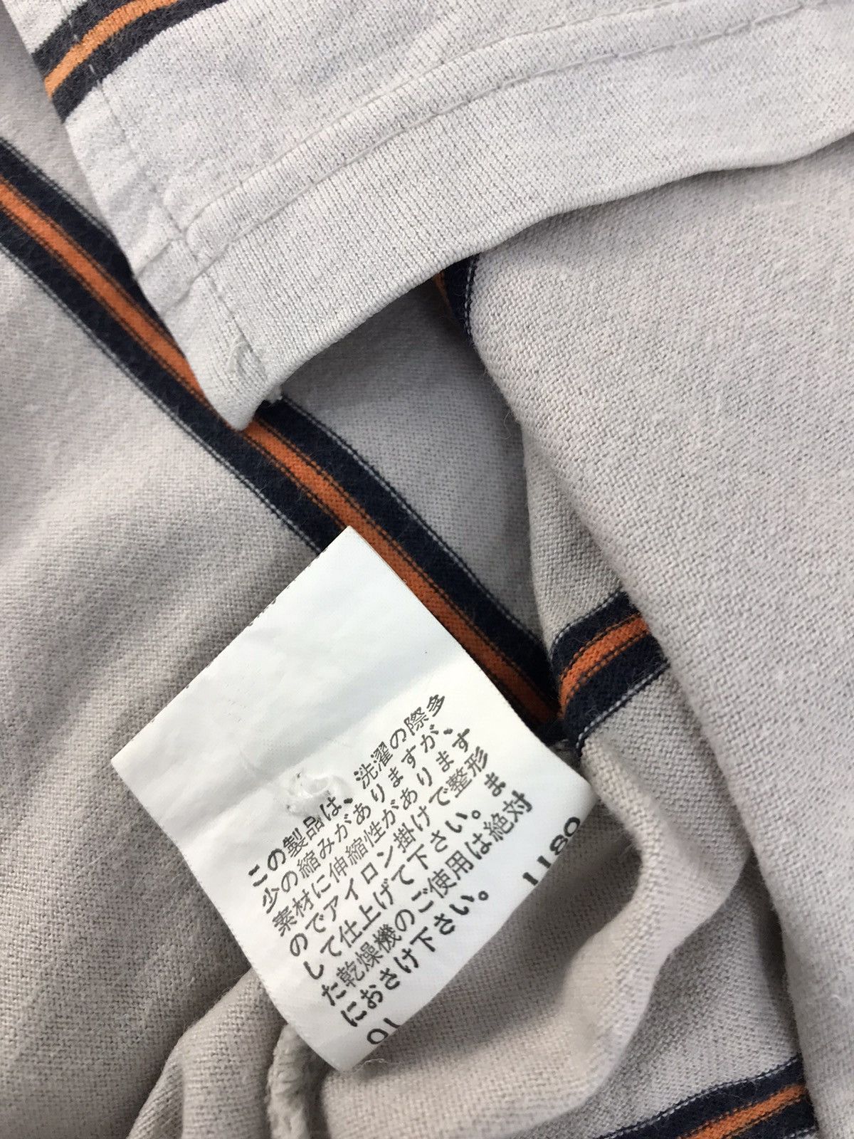 PPFM × Vintage Vintage Ppfm Design Striped Polo Shirt Size US M / EU 48-50 / 2 - 9 Thumbnail