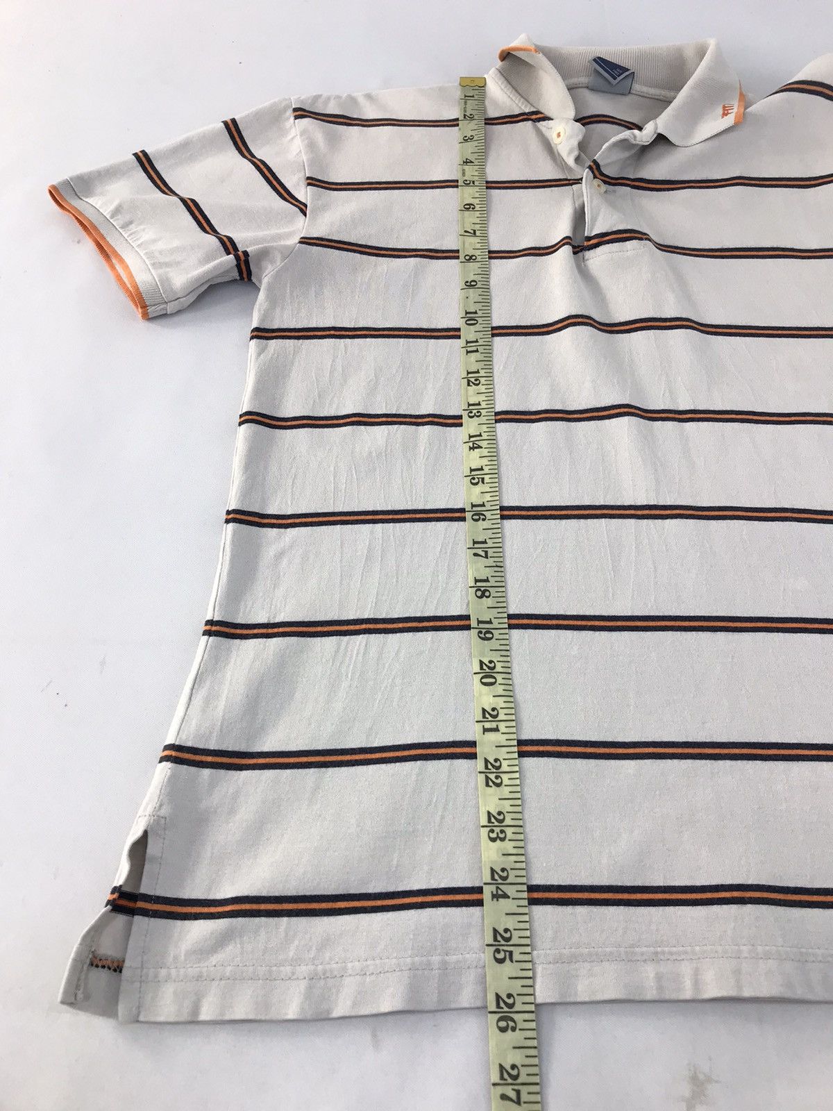 PPFM × Vintage Vintage Ppfm Design Striped Polo Shirt Size US M / EU 48-50 / 2 - 11 Thumbnail