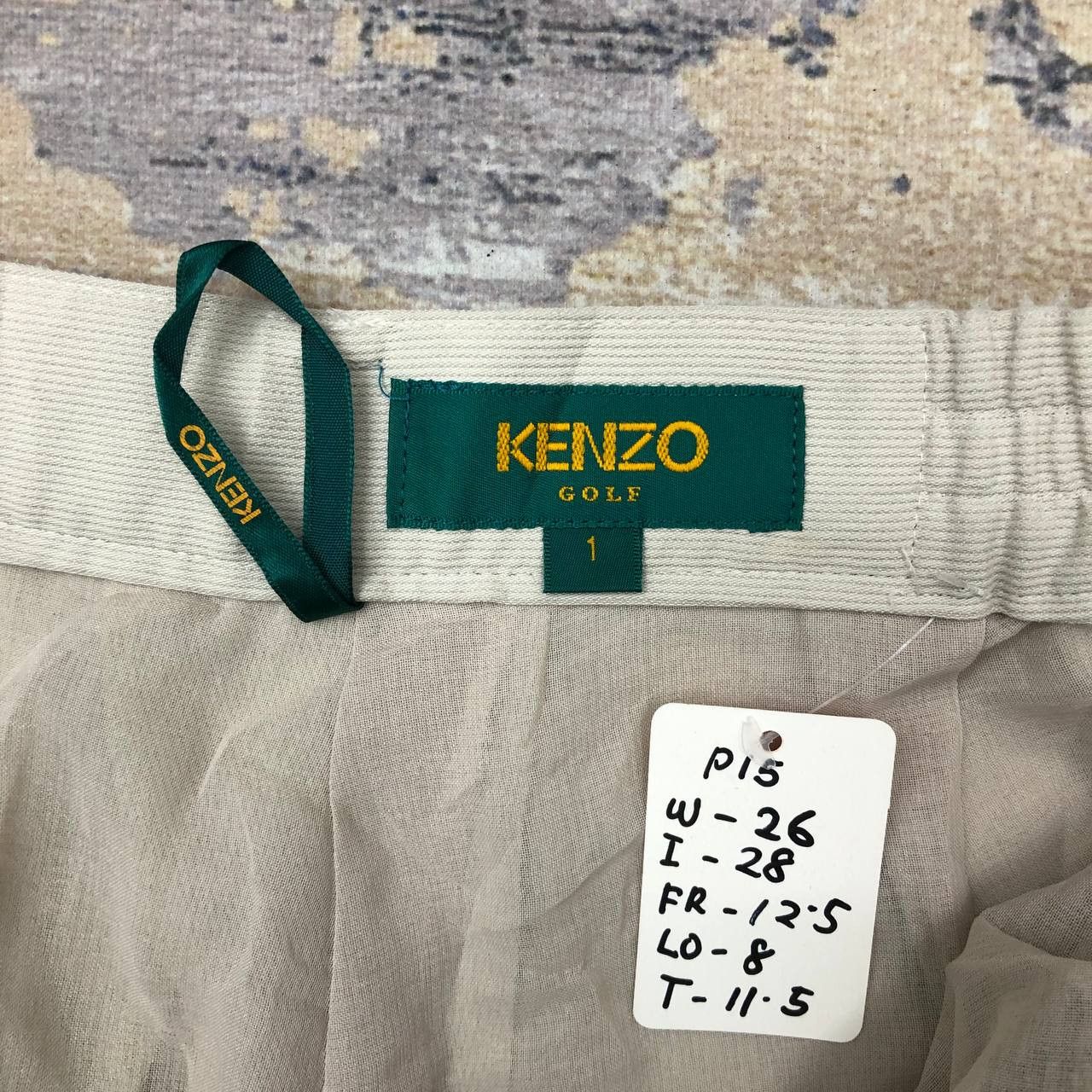 Kenzo P15 KENZO HIGH WAIST GOLF PANTS Size 27" / US 4 / IT 40 - 11 Thumbnail