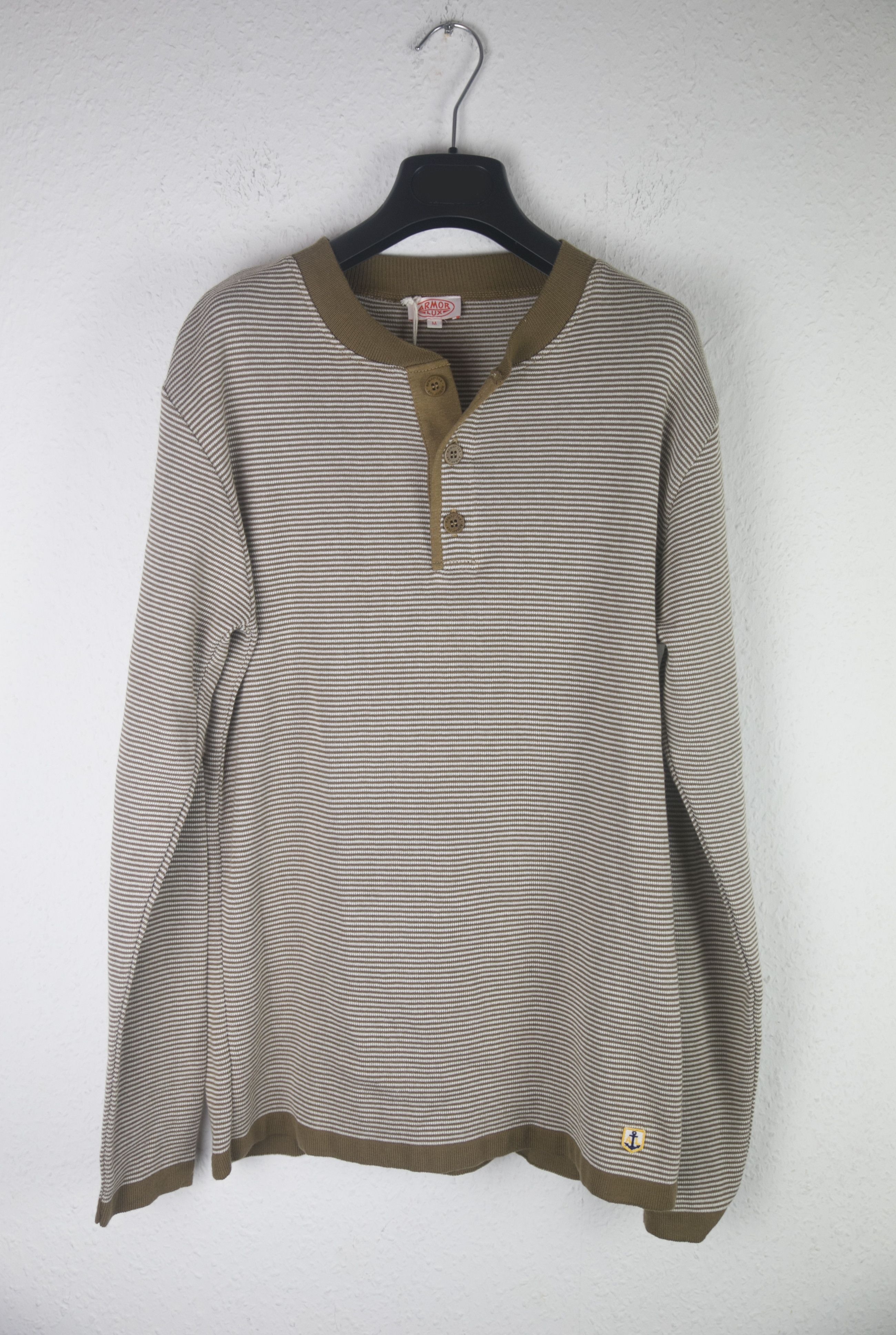Armor-Lux NWT Armor Lux Tunisien Héritage Sweater Henley Size M Size US M / EU 48-50 / 2 - 1 Thumbnail