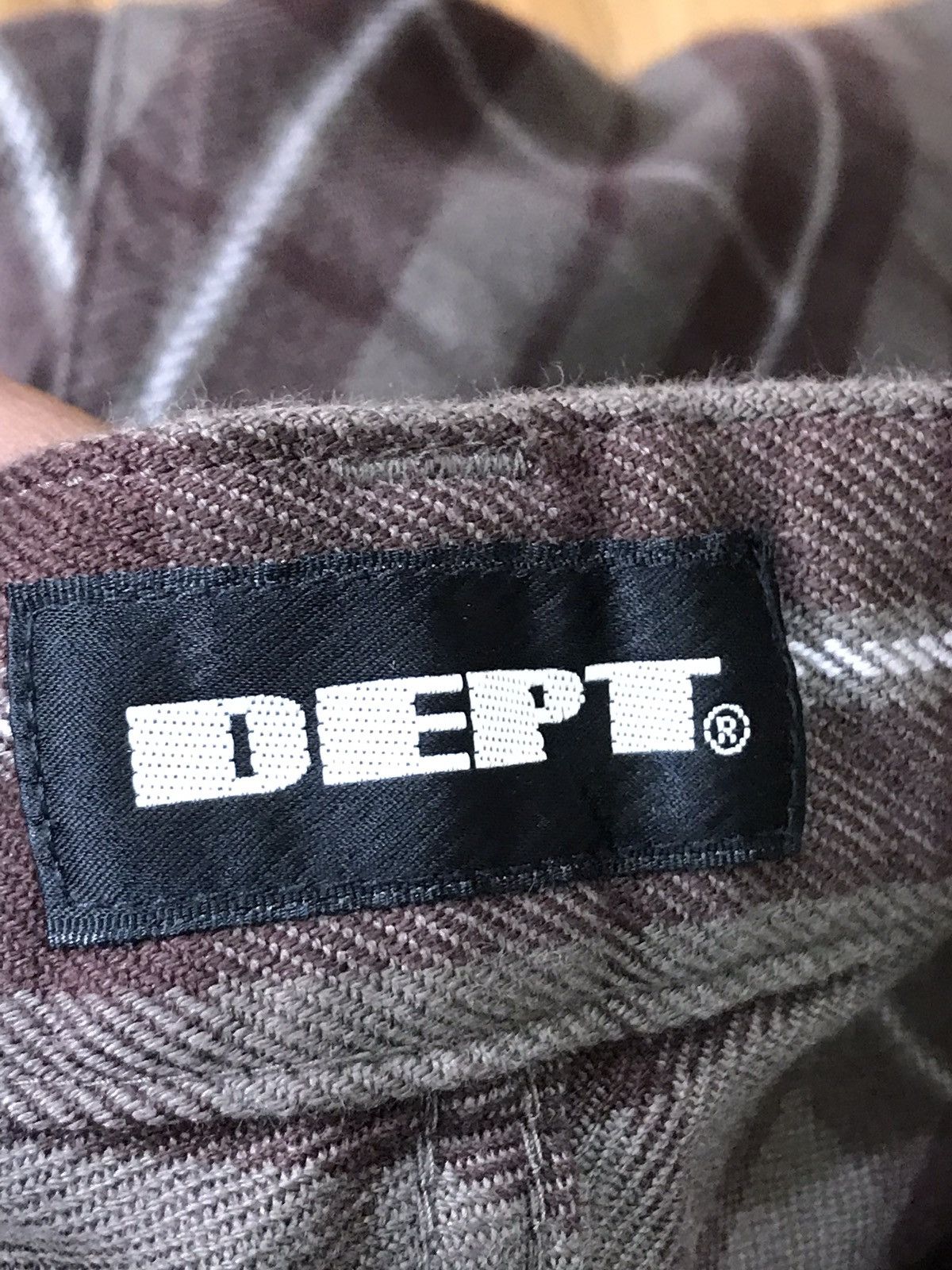Japanese Brand Made in Japan Dept Check Pants Size US 30 / EU 46 - 9 Thumbnail