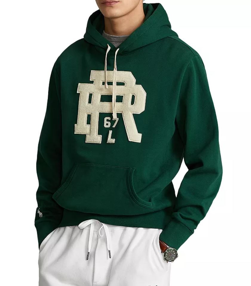 Polo Ralph Lauren Polo Ralph Lauren Logo Patch Fleece Hoodie XL Size US XL / EU 56 / 4 - 4 Thumbnail