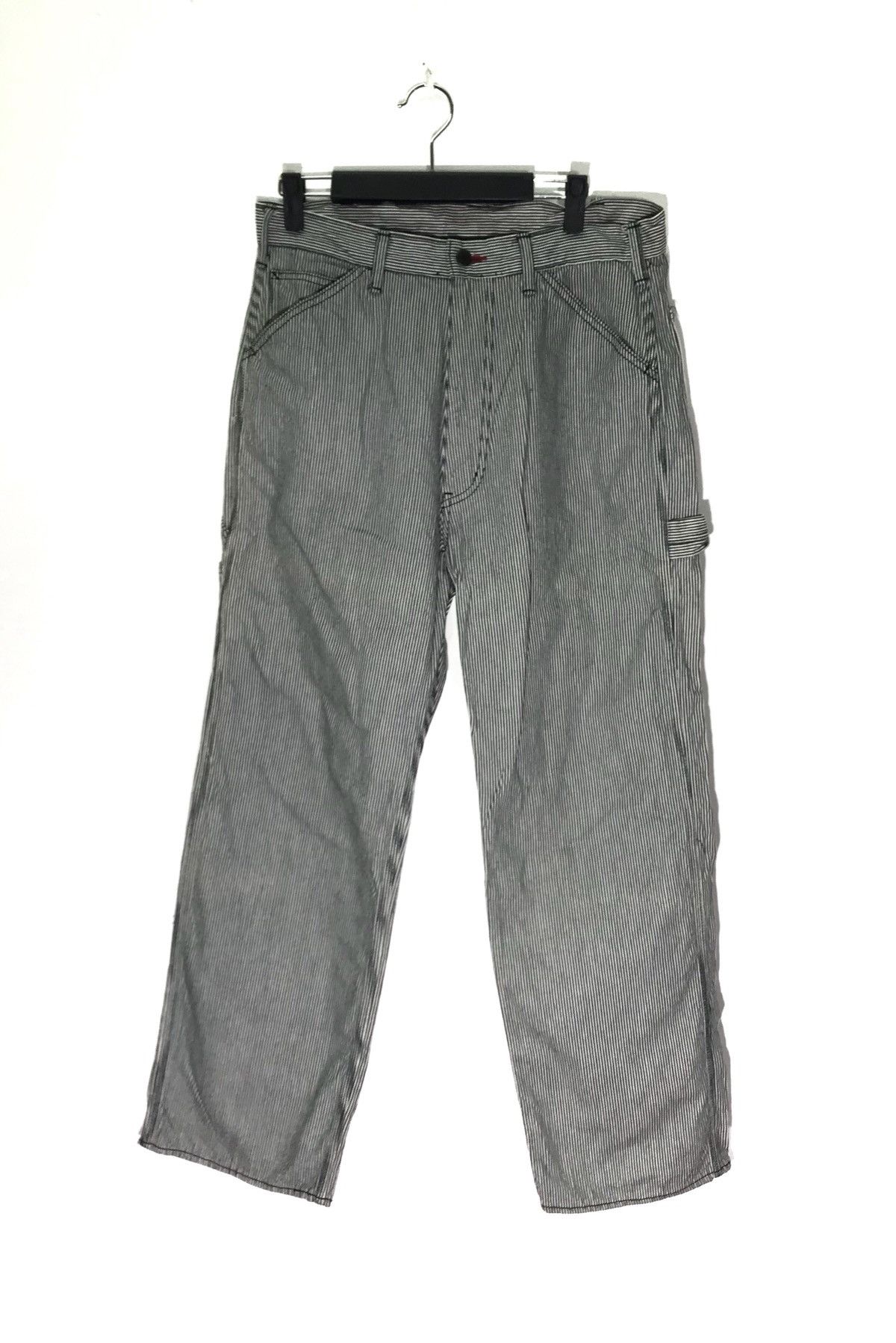 ANDSUNS And Suns Hickory Work Wear Striped Pants Made in Japan Size US 32 / EU 48 - 1 Thumbnail