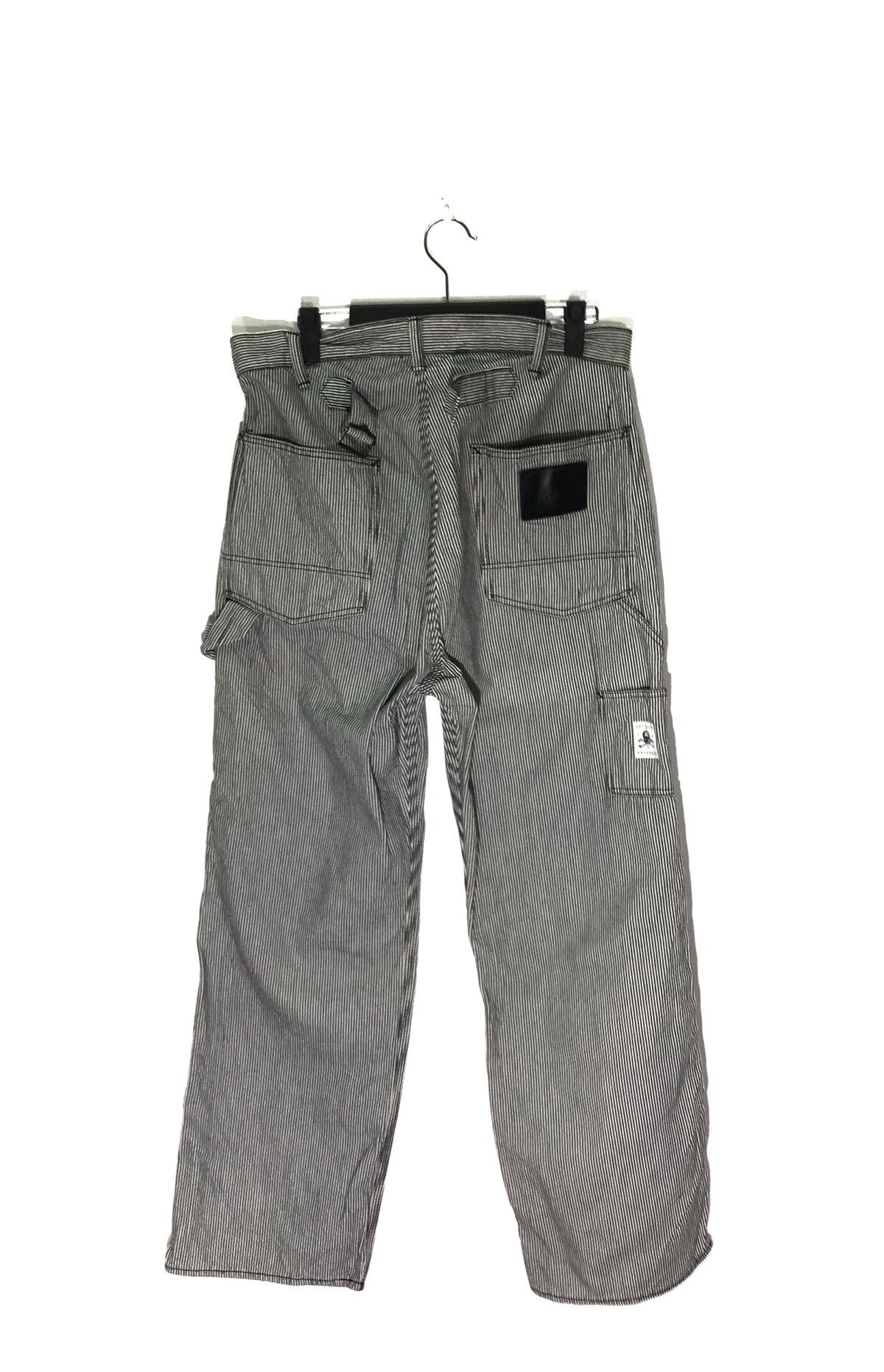 ANDSUNS And Suns Hickory Work Wear Striped Pants Made in Japan Size US 32 / EU 48 - 2 Thumbnail