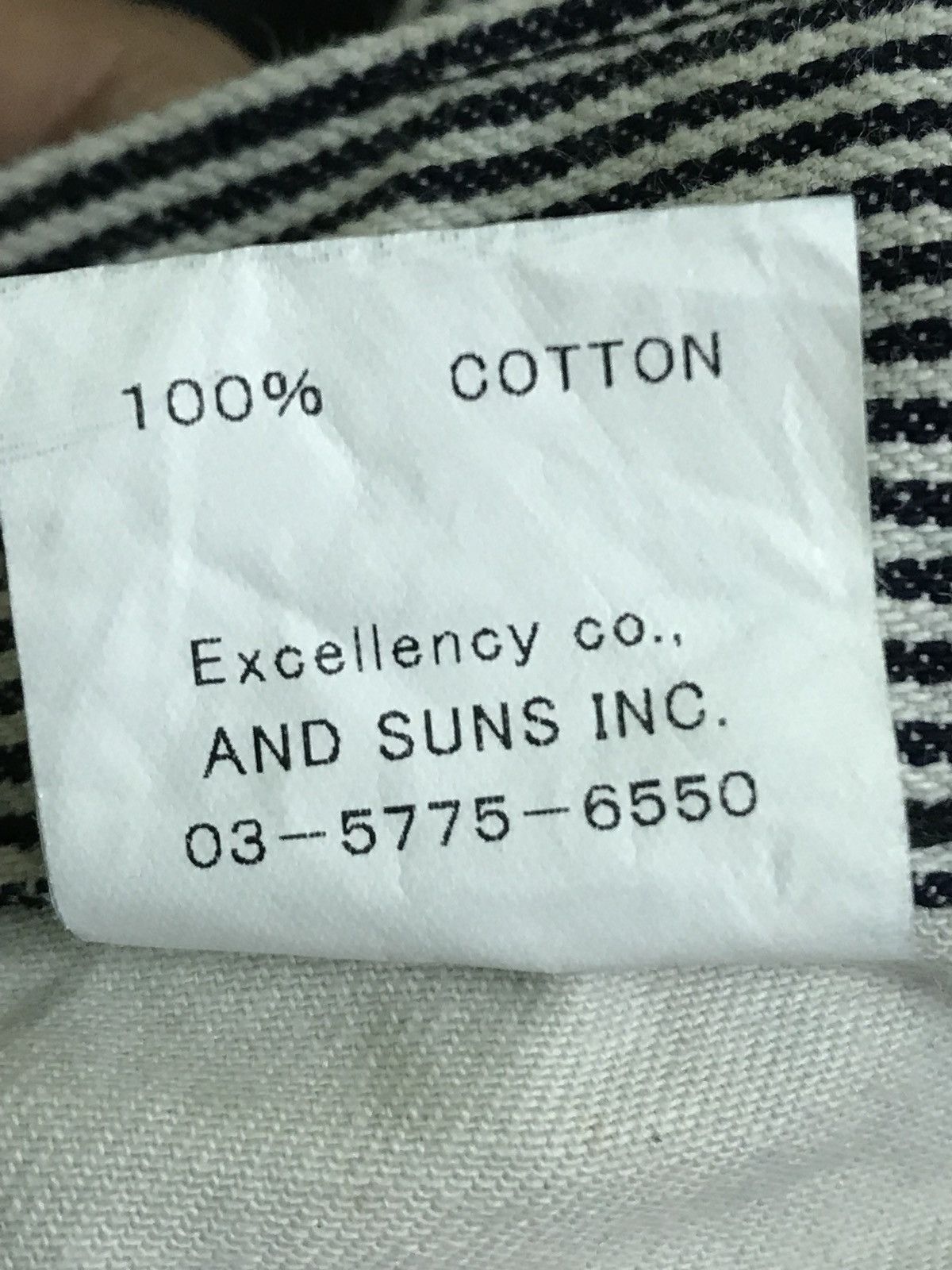 ANDSUNS And Suns Hickory Work Wear Striped Pants Made in Japan Size US 32 / EU 48 - 10 Thumbnail
