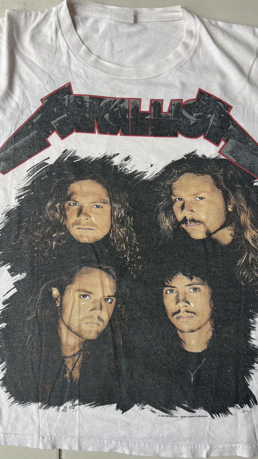 Brockum × Metallica × Vintage Vintage 1991 Metallica Wherever I May Roam Tour T Shirt Size US L / EU 52-54 / 3 - 2 Thumbnail