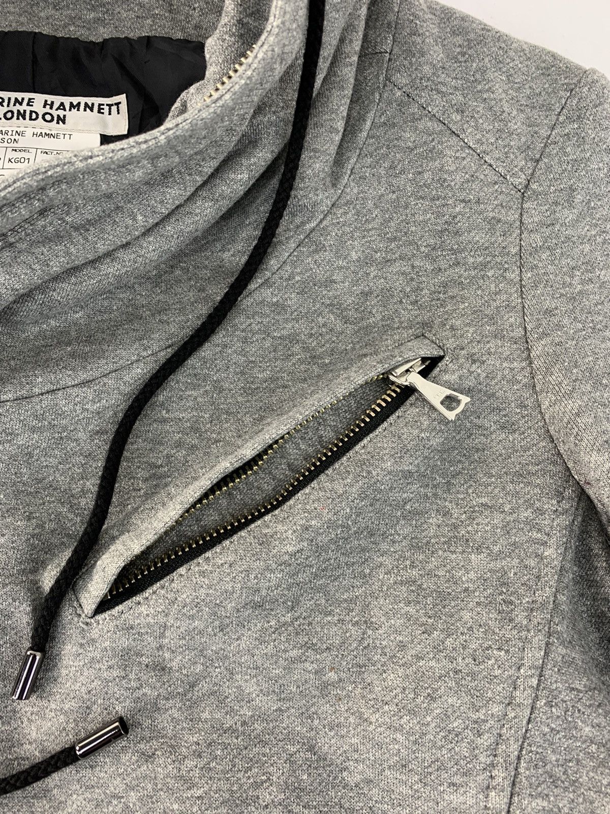 Katharine Hamnett London Katharine Hamnett London Blouson Jacket Hoodies Zipper Size M / US 6-8 / IT 42-44 - 3 Thumbnail