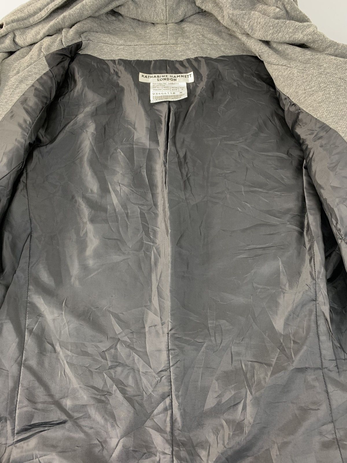 Katharine Hamnett London Katharine Hamnett London Blouson Jacket Hoodies Zipper Size M / US 6-8 / IT 42-44 - 5 Thumbnail