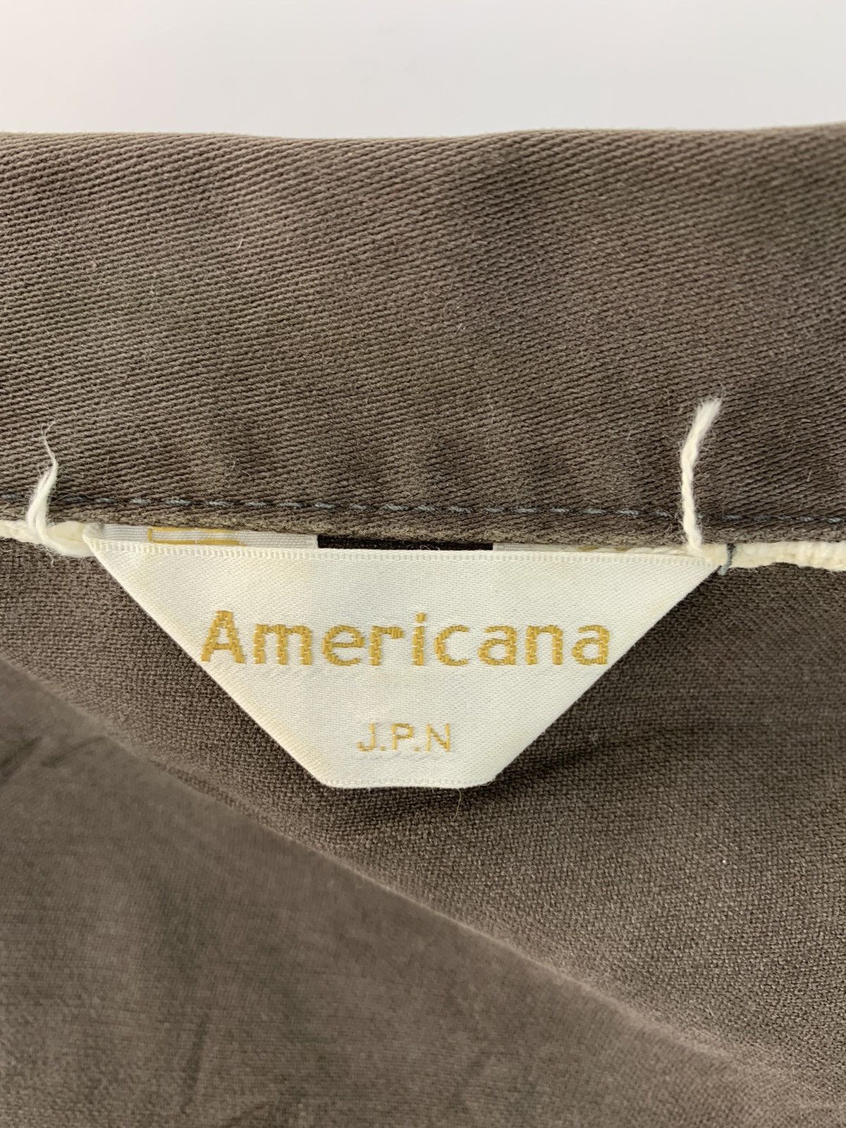Japanese Brand Vintage Trucker Jacket Americana Japan Zipper Double Pocket Size S / US 4 / IT 40 - 7 Thumbnail
