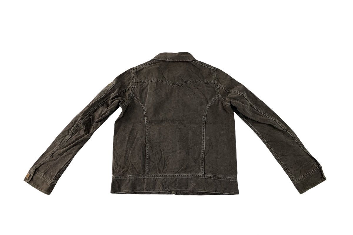 Japanese Brand Vintage Trucker Jacket Americana Japan Zipper Double Pocket Size S / US 4 / IT 40 - 2 Thumbnail