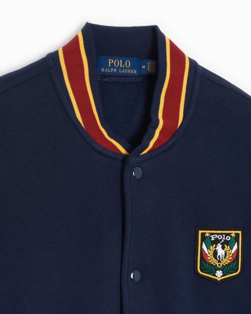 Polo Ralph Lauren Polo Ralph Lauren Uni Crest Fleece Jacket Size US XXL / EU 58 / 5 - 11 Thumbnail