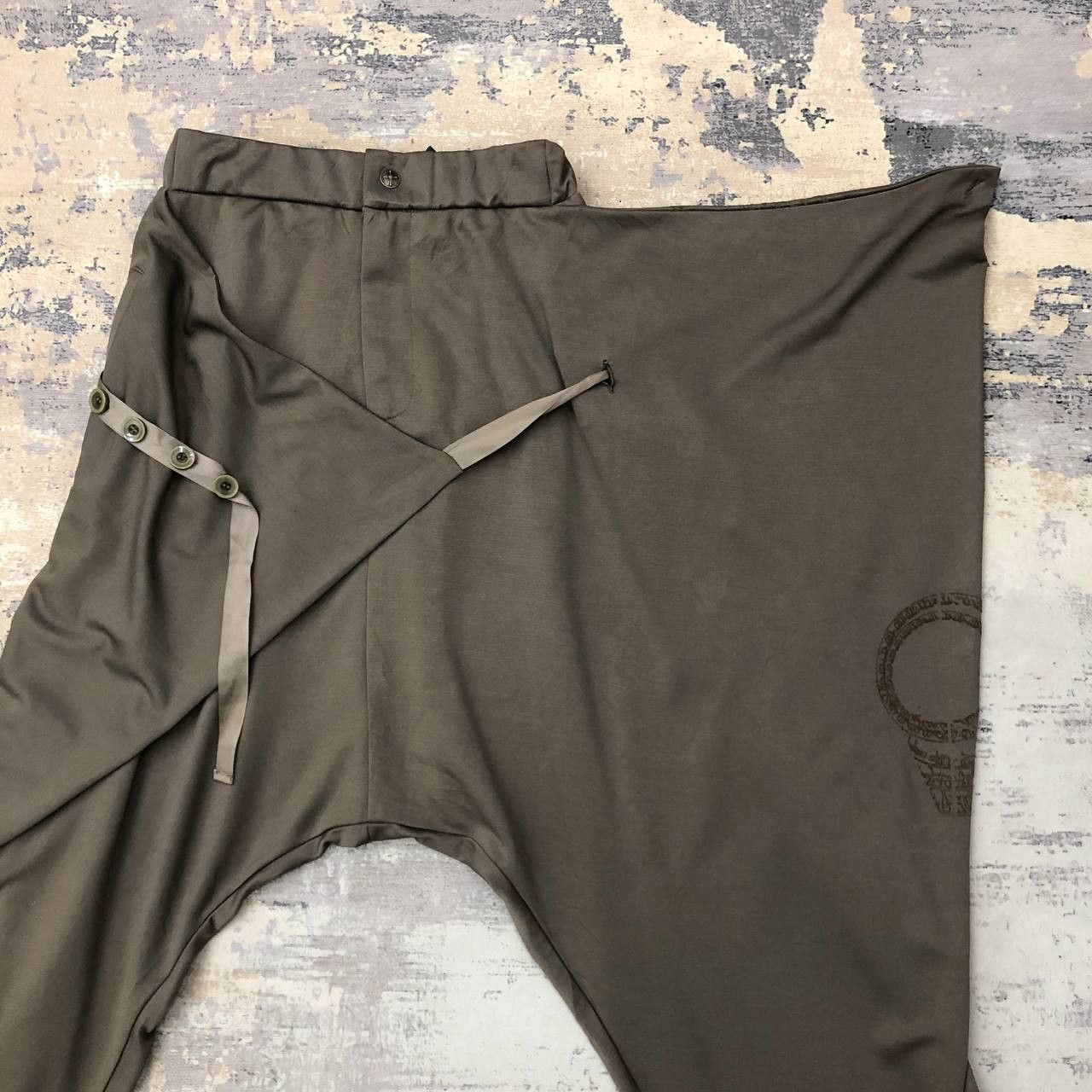 Japanese Brand P16 OZZ CONTE DESIGNER JAPAN PUNK PANTS W30-34 inch Size 30" / US 8 / IT 44 - 5 Thumbnail