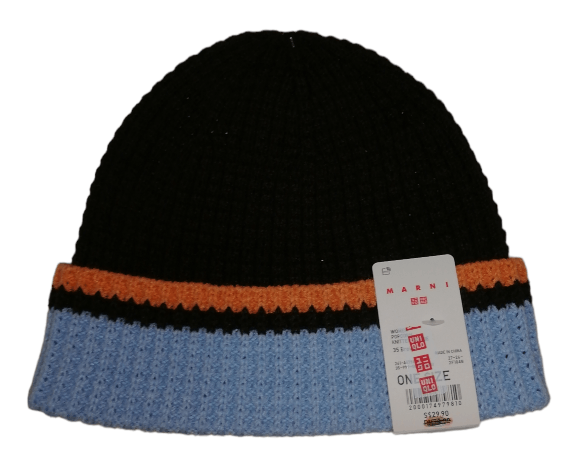 Japanese Brand × Marni Uniqlo x Marni Popcorn Knitted Beanie Size ONE SIZE - 3 Thumbnail