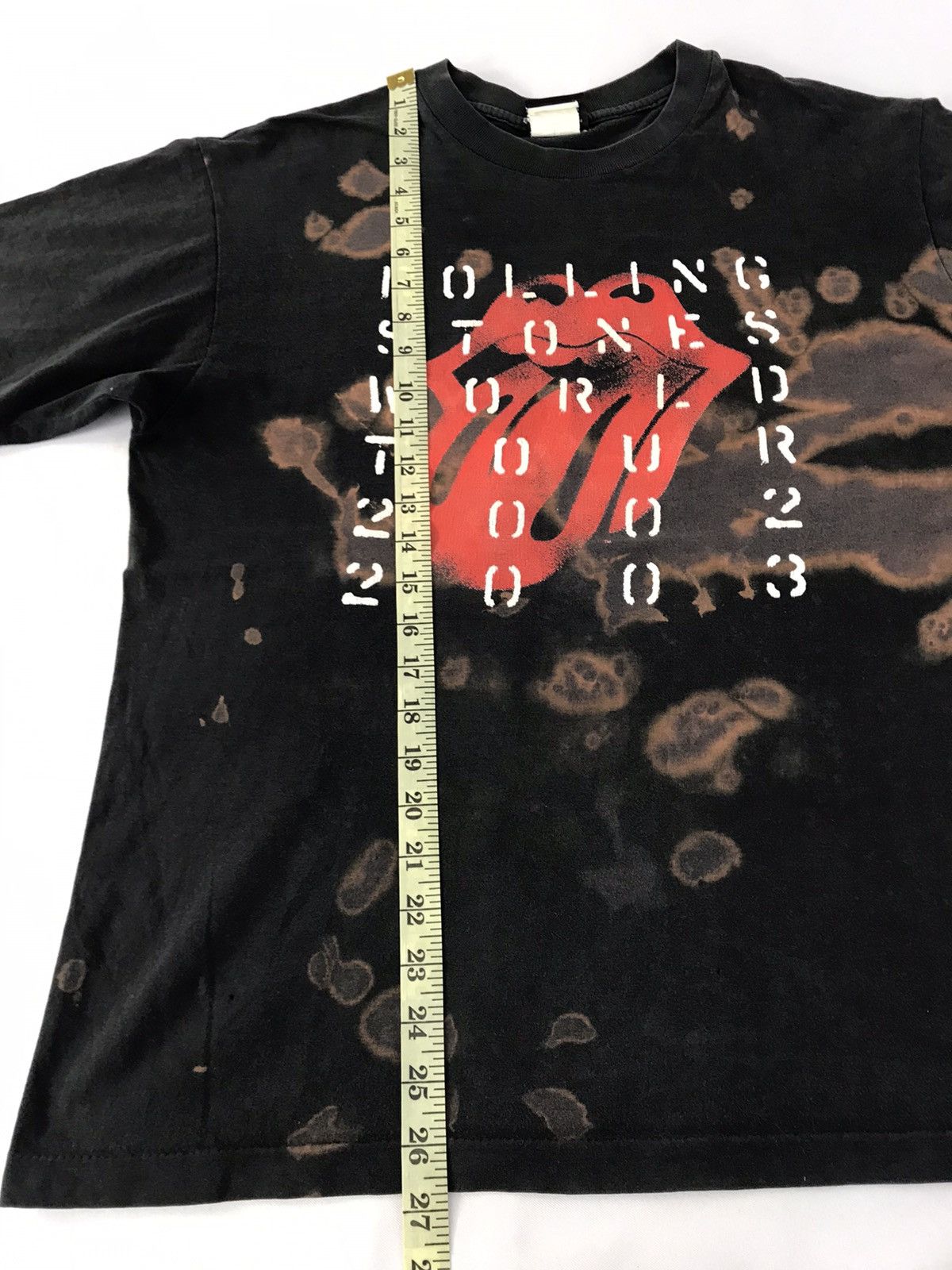 Band Tees The Rolling Stone English Rock Band World Tour 02/03 Bleach Size US L / EU 52-54 / 3 - 10 Thumbnail