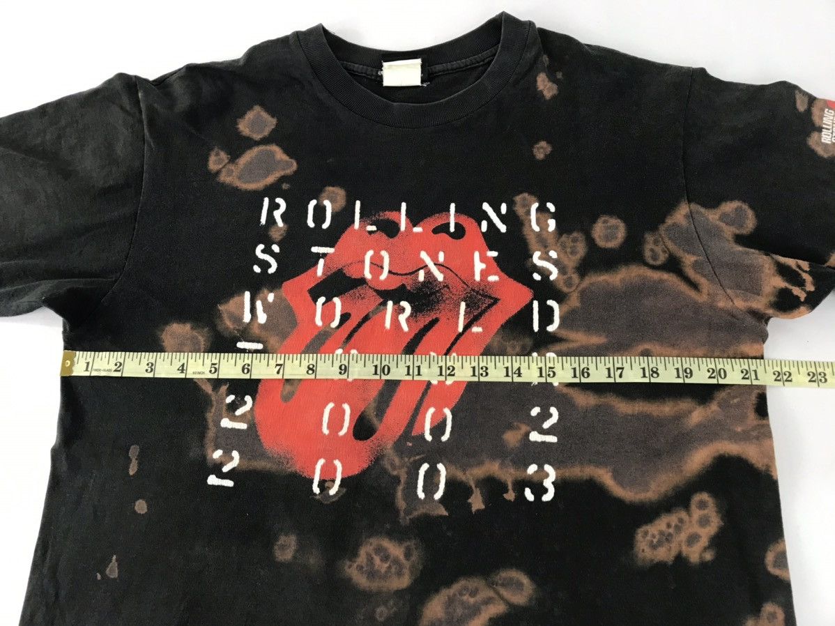 Band Tees The Rolling Stone English Rock Band World Tour 02/03 Bleach Size US L / EU 52-54 / 3 - 9 Thumbnail