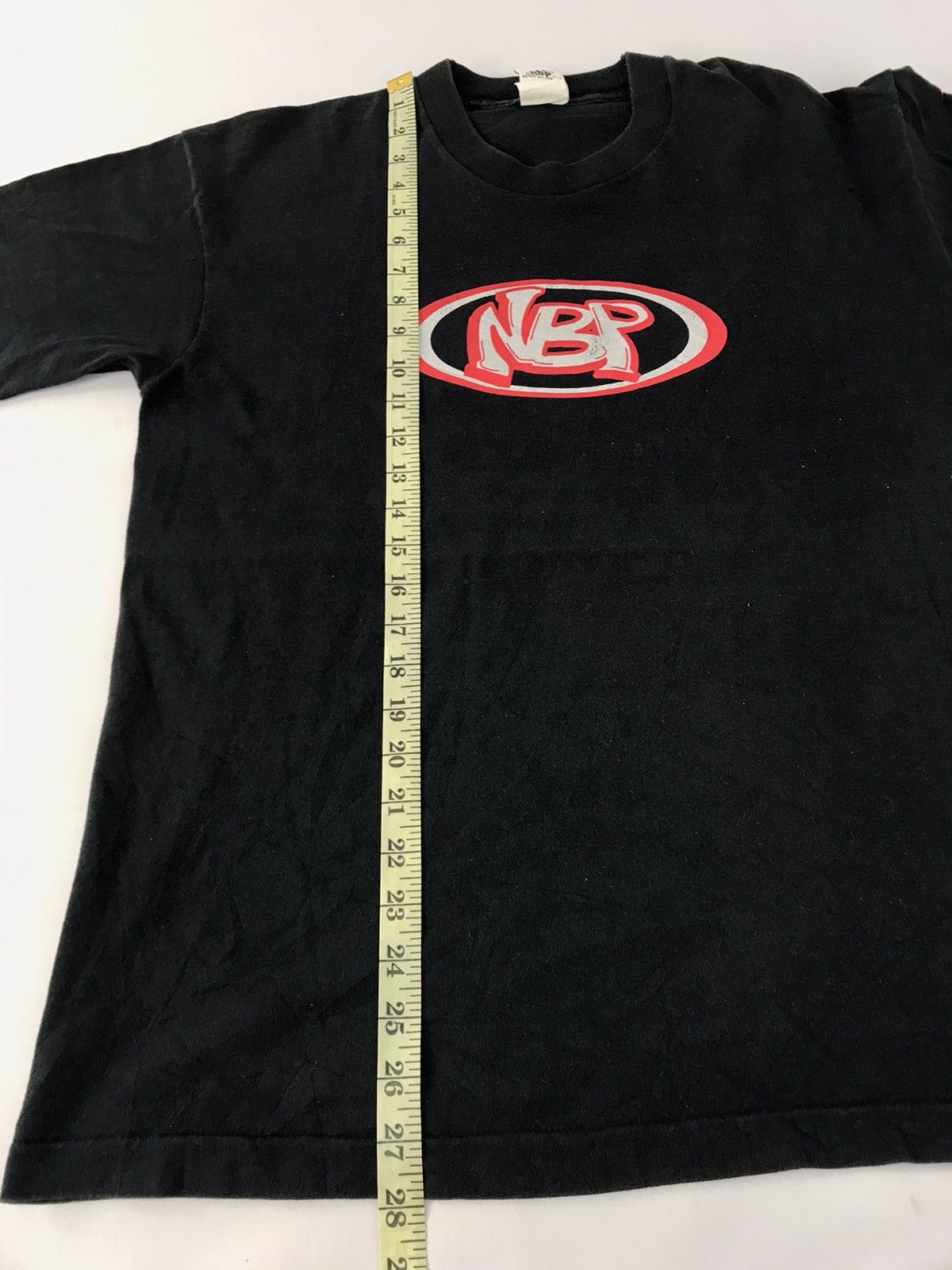 Rap Tees NBP Nothin’ But Positive Skateboard Big Logo Printed Tee Size US L / EU 52-54 / 3 - 8 Thumbnail