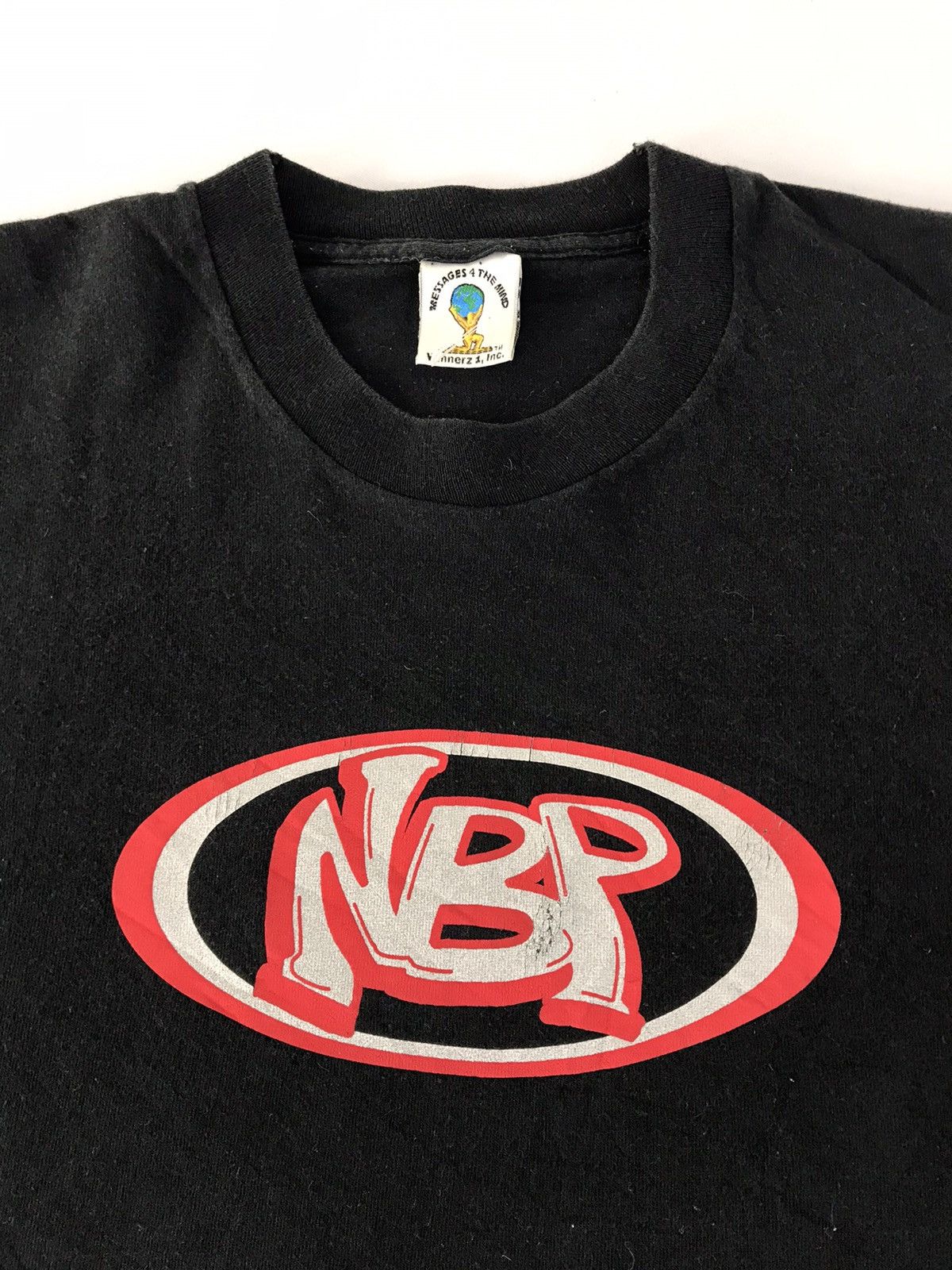 Rap Tees NBP Nothin’ But Positive Skateboard Big Logo Printed Tee Size US L / EU 52-54 / 3 - 3 Thumbnail