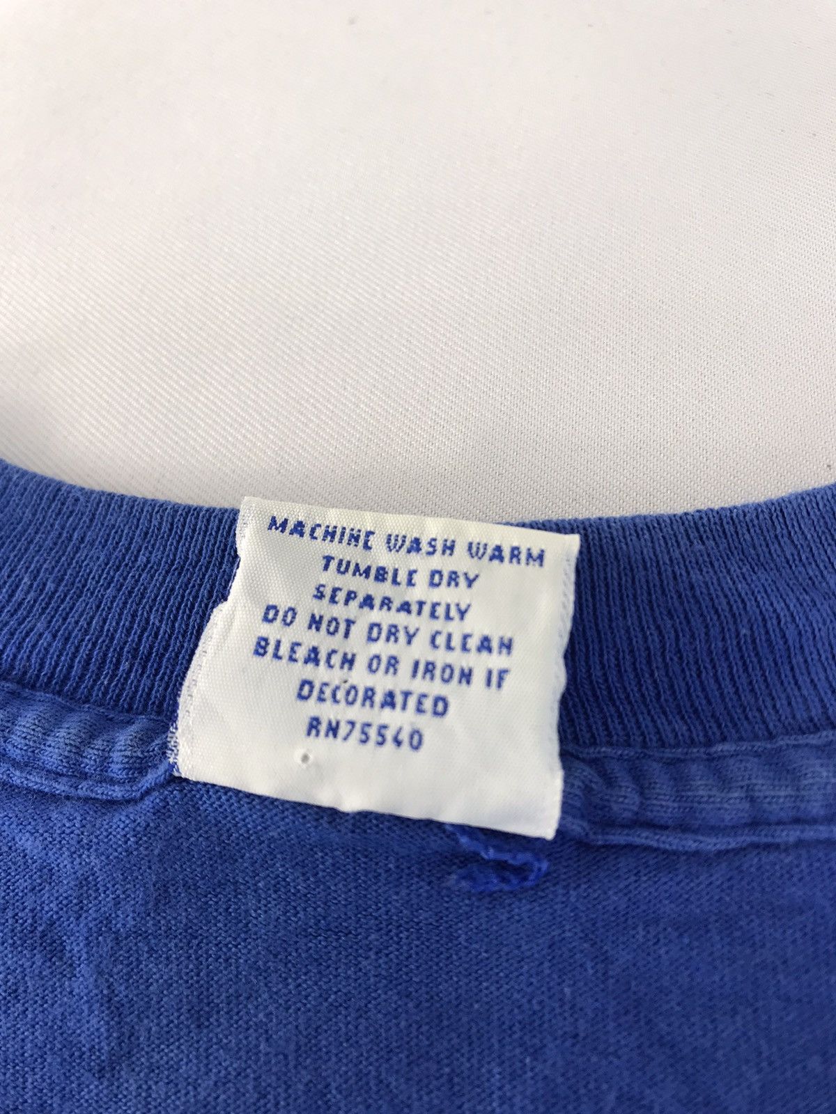 NBA × Vintage University Of Kansas Jawhawk Basketball Team Printed Tee Size US L / EU 52-54 / 3 - 6 Thumbnail