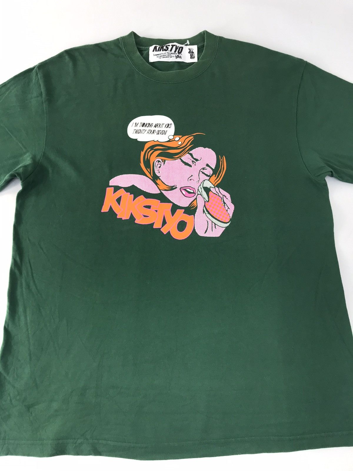 Japanese Brand × KIKS TYO Kiks Tyo 24/7 Sneaker Culture Comic Style Printed Tee Size US L / EU 52-54 / 3 - 2 Thumbnail