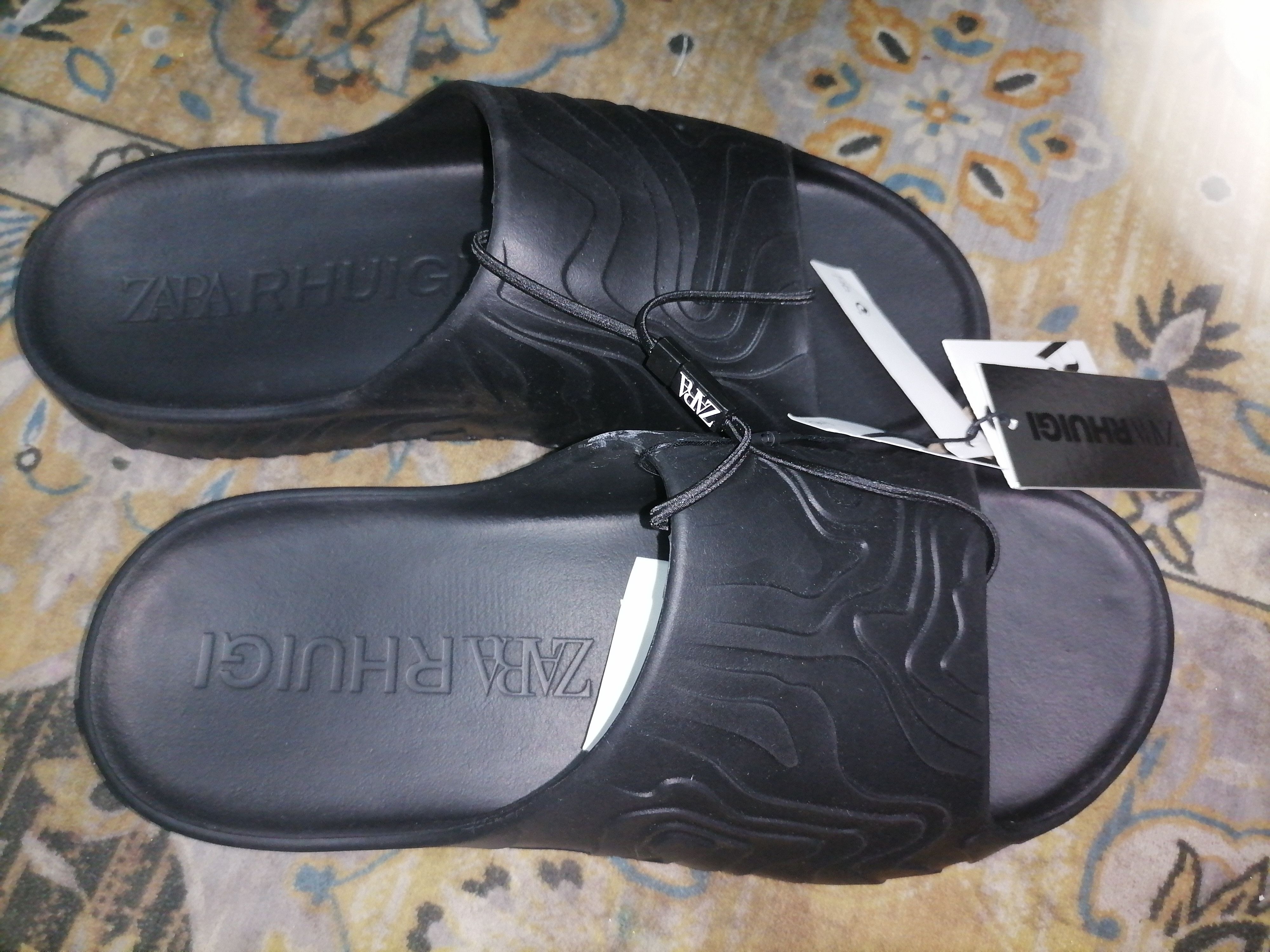 Rhude Rhuigi x Zara Slides Sandals Size US 9 / EU 42 - 2 Thumbnail