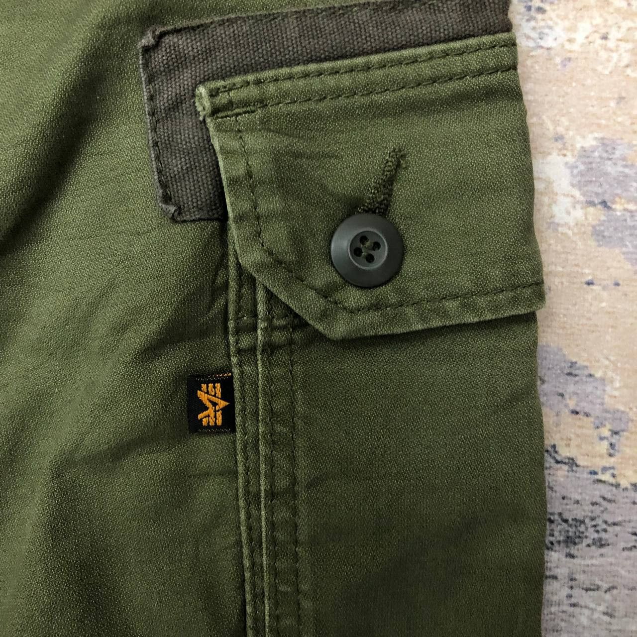Alpha Industries P18 AMERICAN MILITARY CLOTHING ALPHA INDUSTRIES CARGO PANTS Size US 38 / EU 54 - 12 Thumbnail