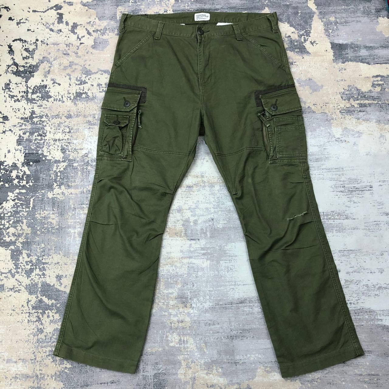 Alpha Industries P18 AMERICAN MILITARY CLOTHING ALPHA INDUSTRIES CARGO PANTS Size US 38 / EU 54 - 1 Thumbnail