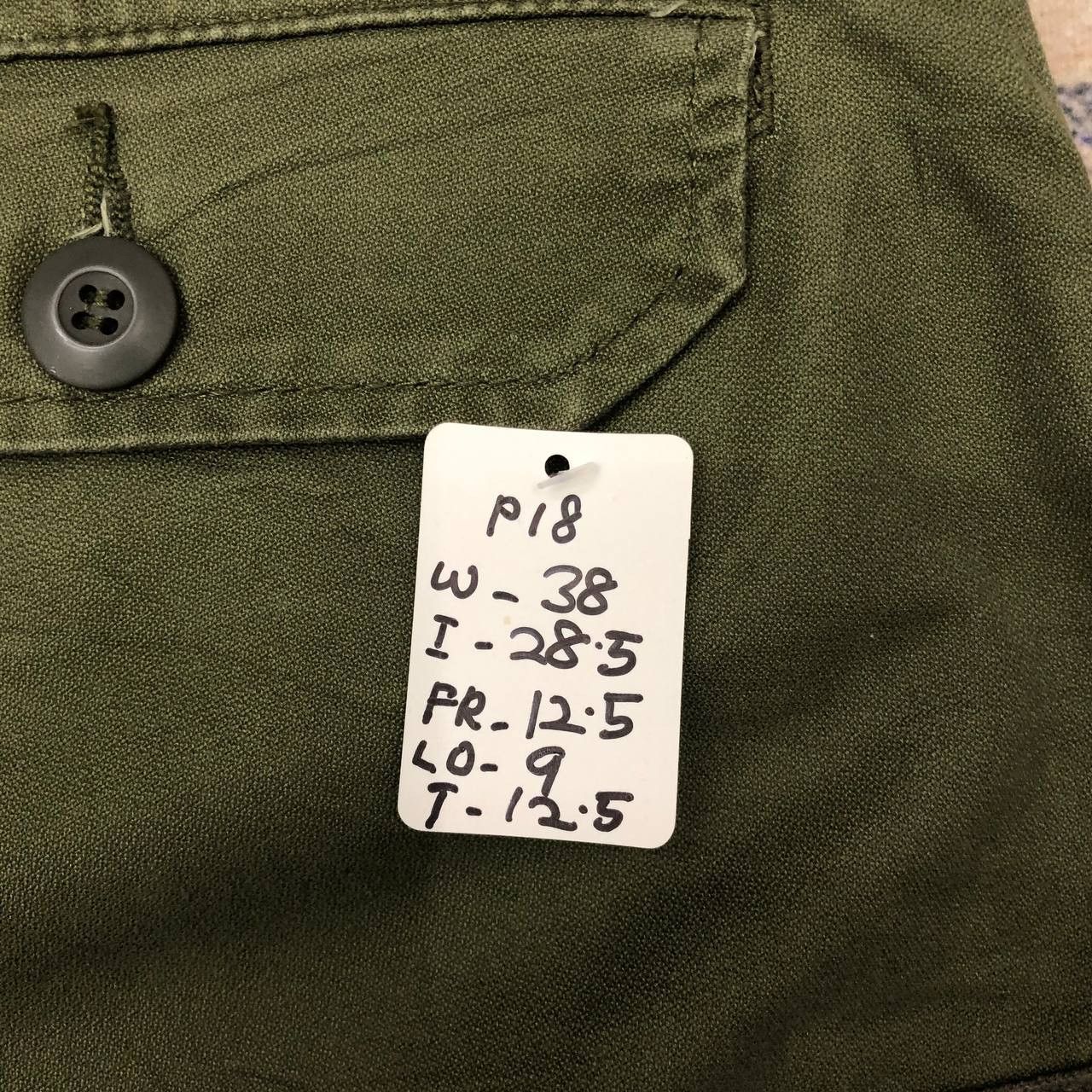 Alpha Industries P18 AMERICAN MILITARY CLOTHING ALPHA INDUSTRIES CARGO PANTS Size US 38 / EU 54 - 14 Thumbnail