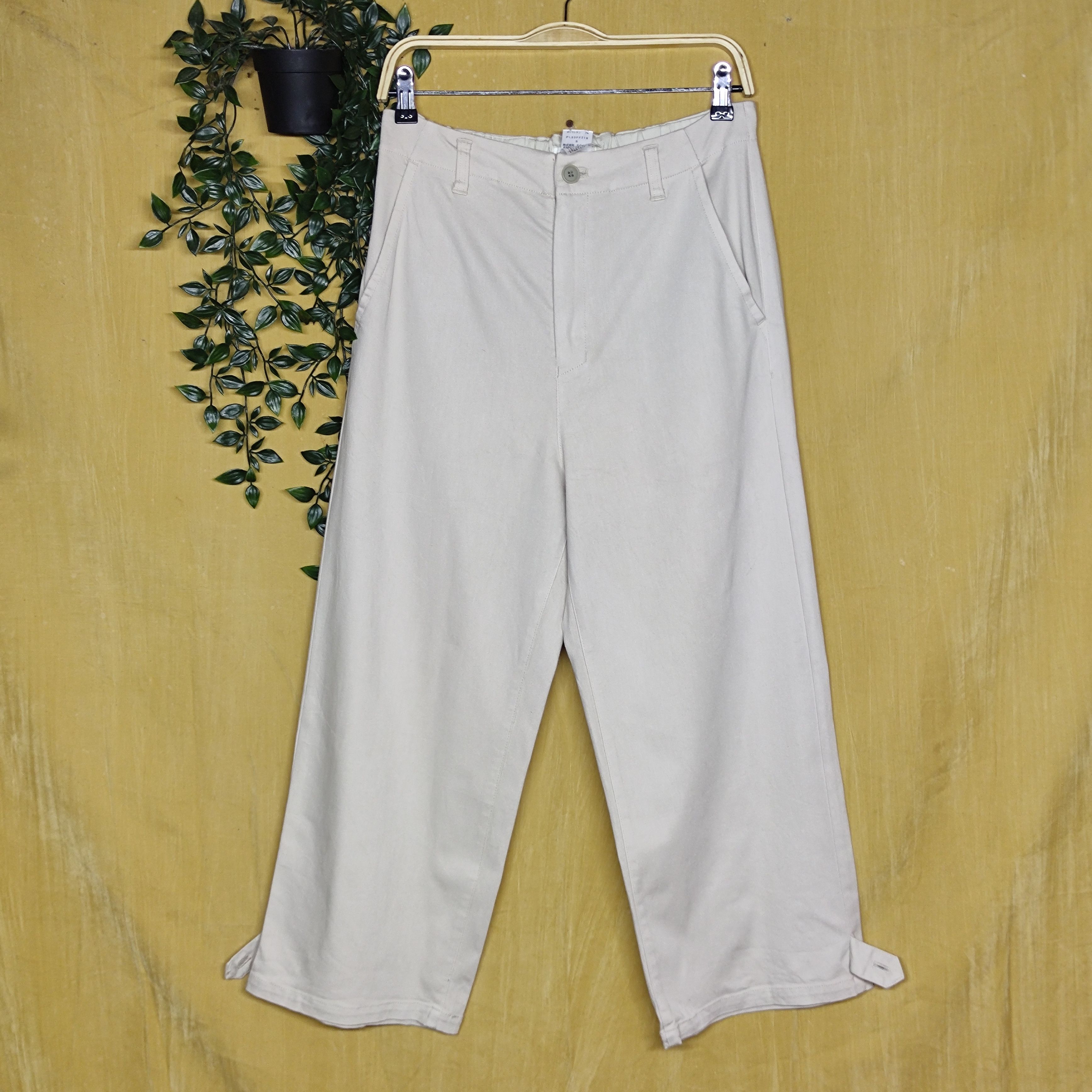 Issey Miyake a93 Plantation By ISSEY MIYAKE Palazzo Pants Size US 30 / EU 46 - 1 Thumbnail