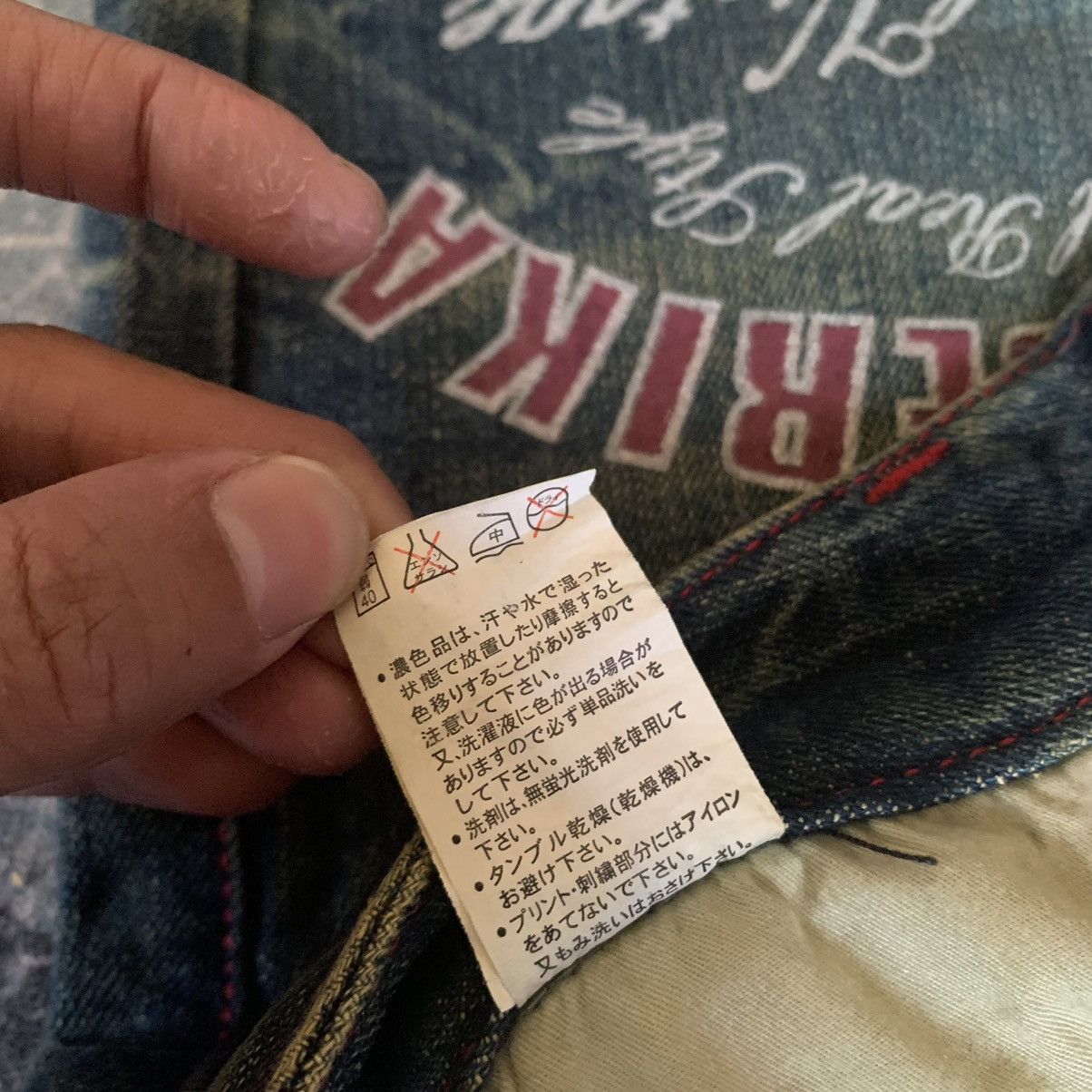 If Six Was Nine × Japanese Brand × Le Grande Bleu (L.G.B.) 🔥Steal🔥 Jack Serika Artist Style Hysteric Glamour Jeans Size US 32 / EU 48 - 14 Thumbnail